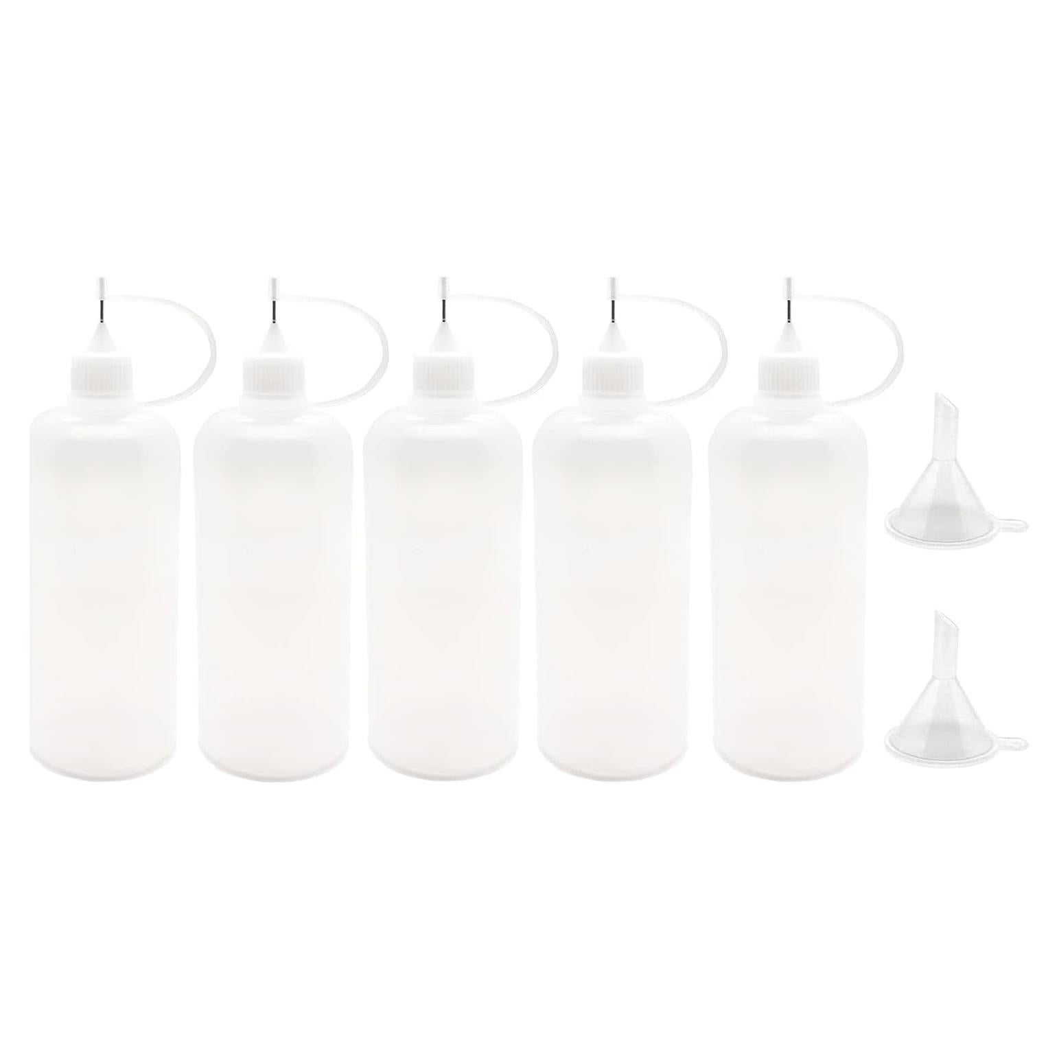 5 Botellas de Aplicador de Punta de Precisión MYYZMY 118ml