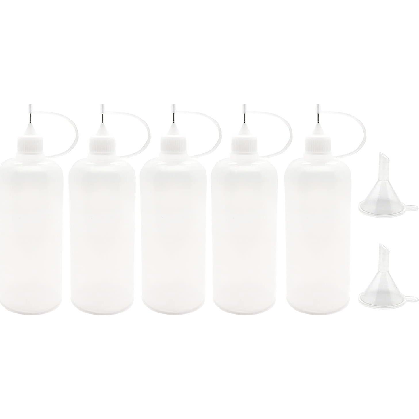 5 Botellas de Aplicador de Punta de Precisión MYYZMY 118ml