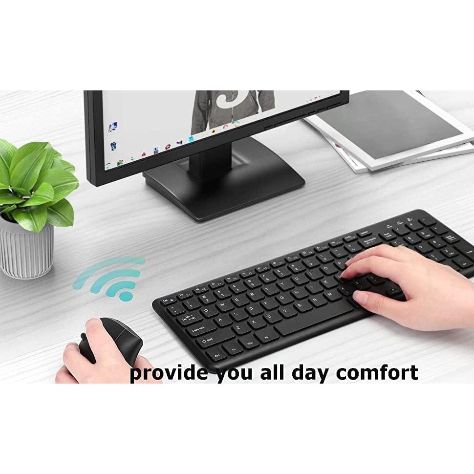 Ratón Inalámbrico Ergonómico Vertical SXBan para Mano Izquierda 1600 DPI