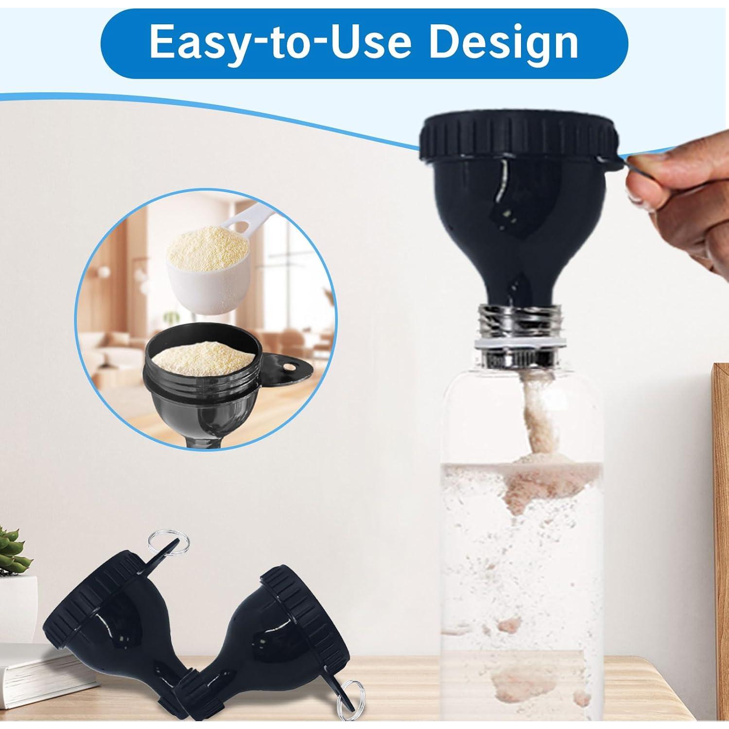 Contenedor de Proteína en Polvo YAFIYGI - 5 a 6 Cucharadas - Ecológico