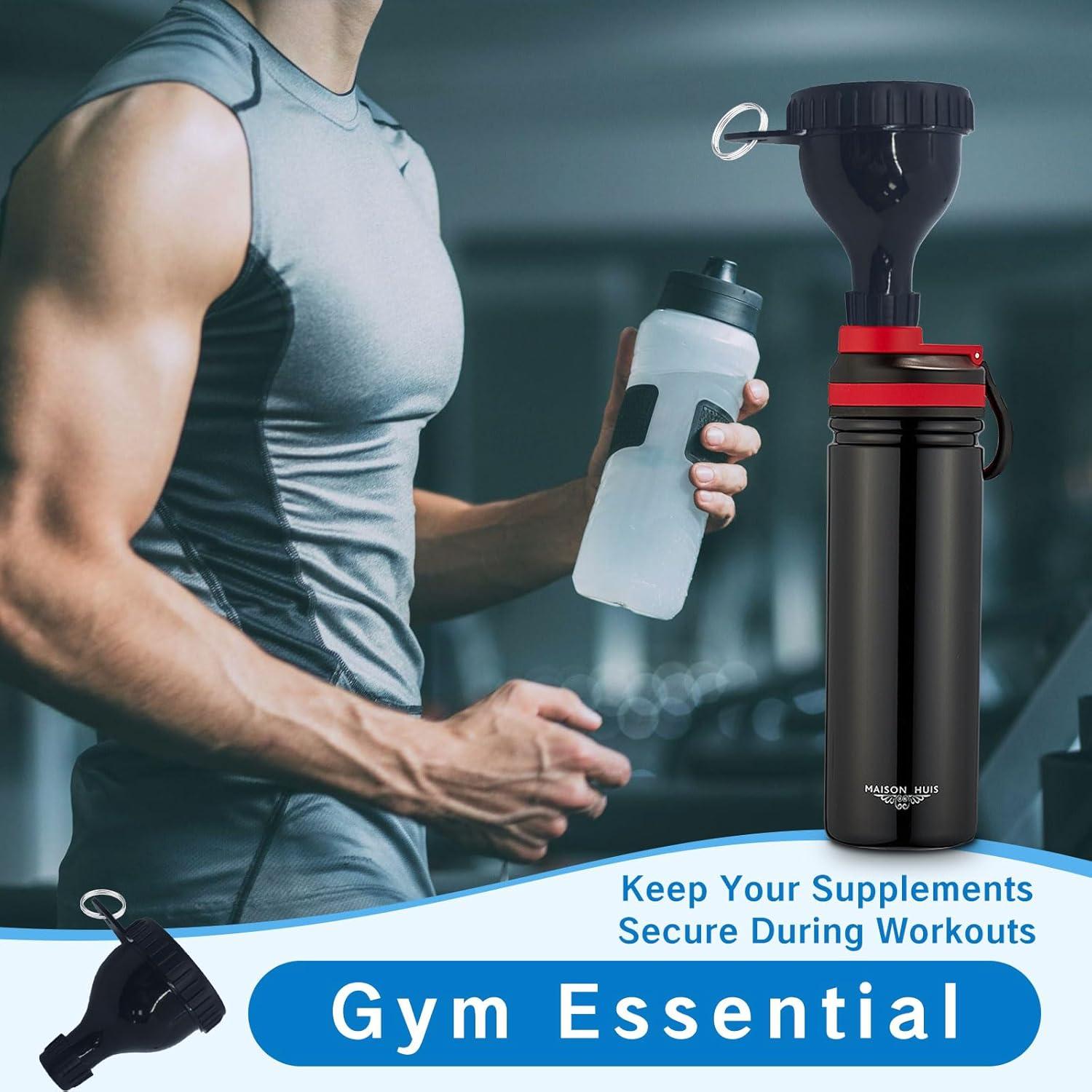 Contenedor de Proteína en Polvo YAFIYGI - 5 a 6 Cucharadas - Ecológico