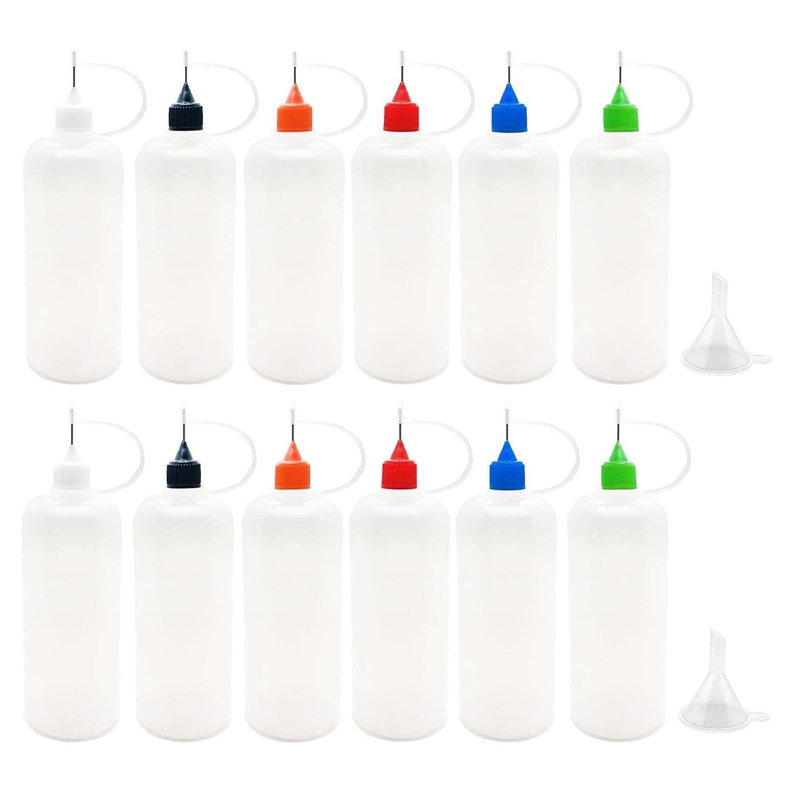 12 Botellas de Aplicador de Punta de Precisión MYYZMY 120ml