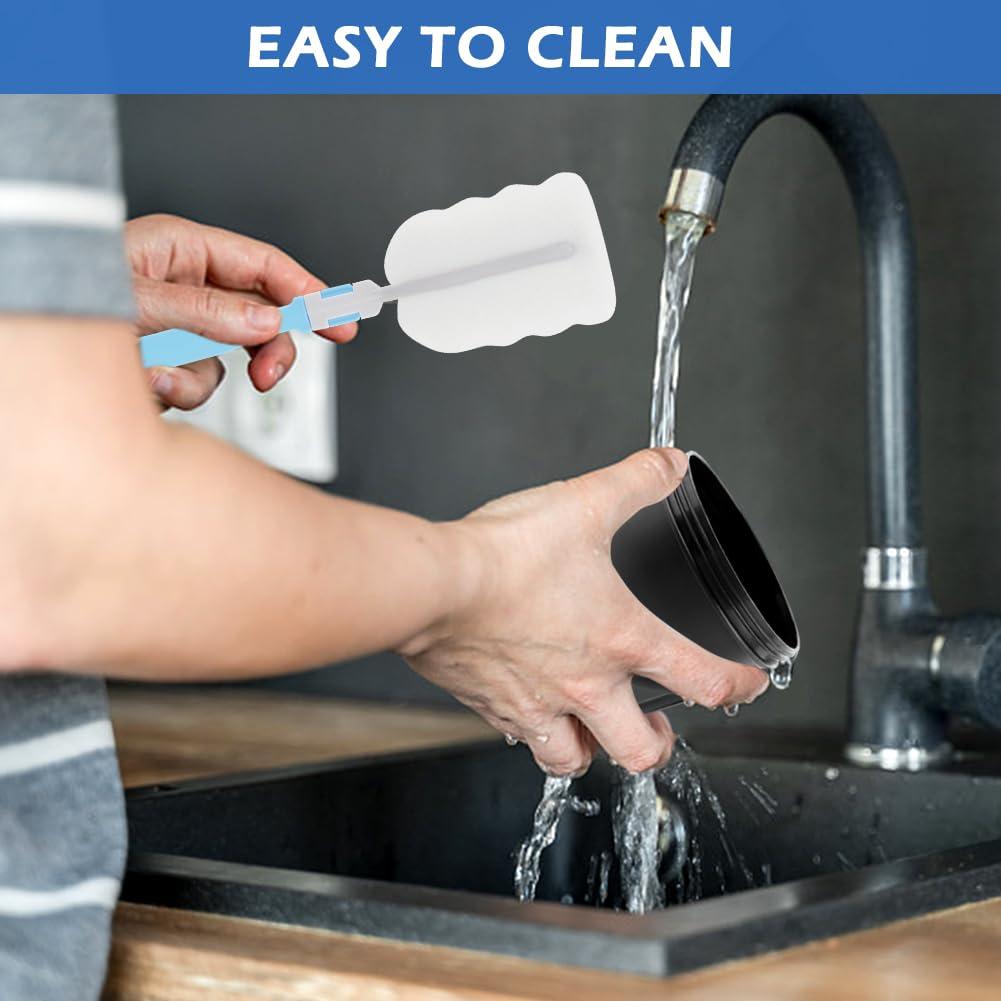 Juego de 4 embudos para polvo de proteína PUXING 150ml