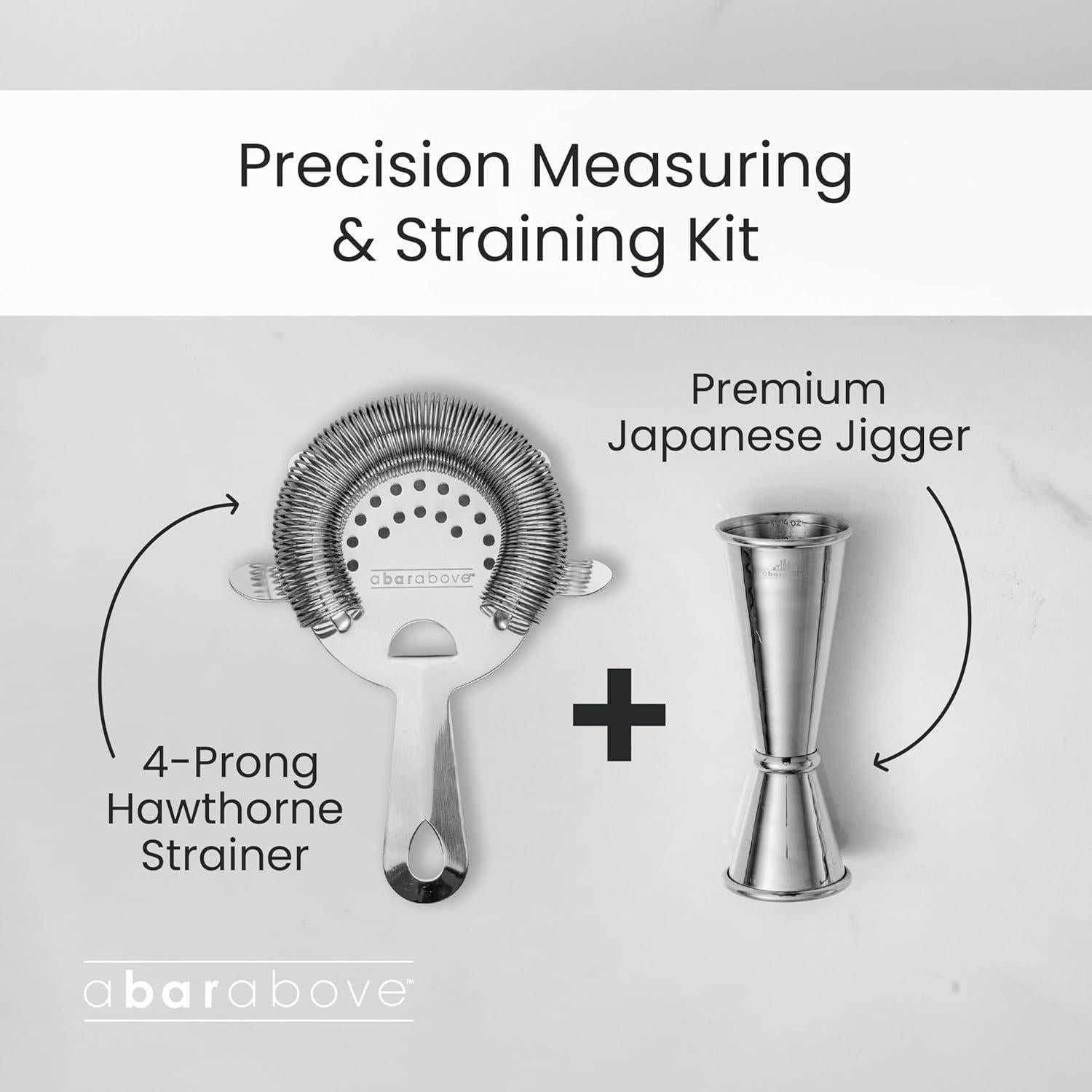 Colador de Cócteles Hawthorne A Bar Above Acero Inoxidable