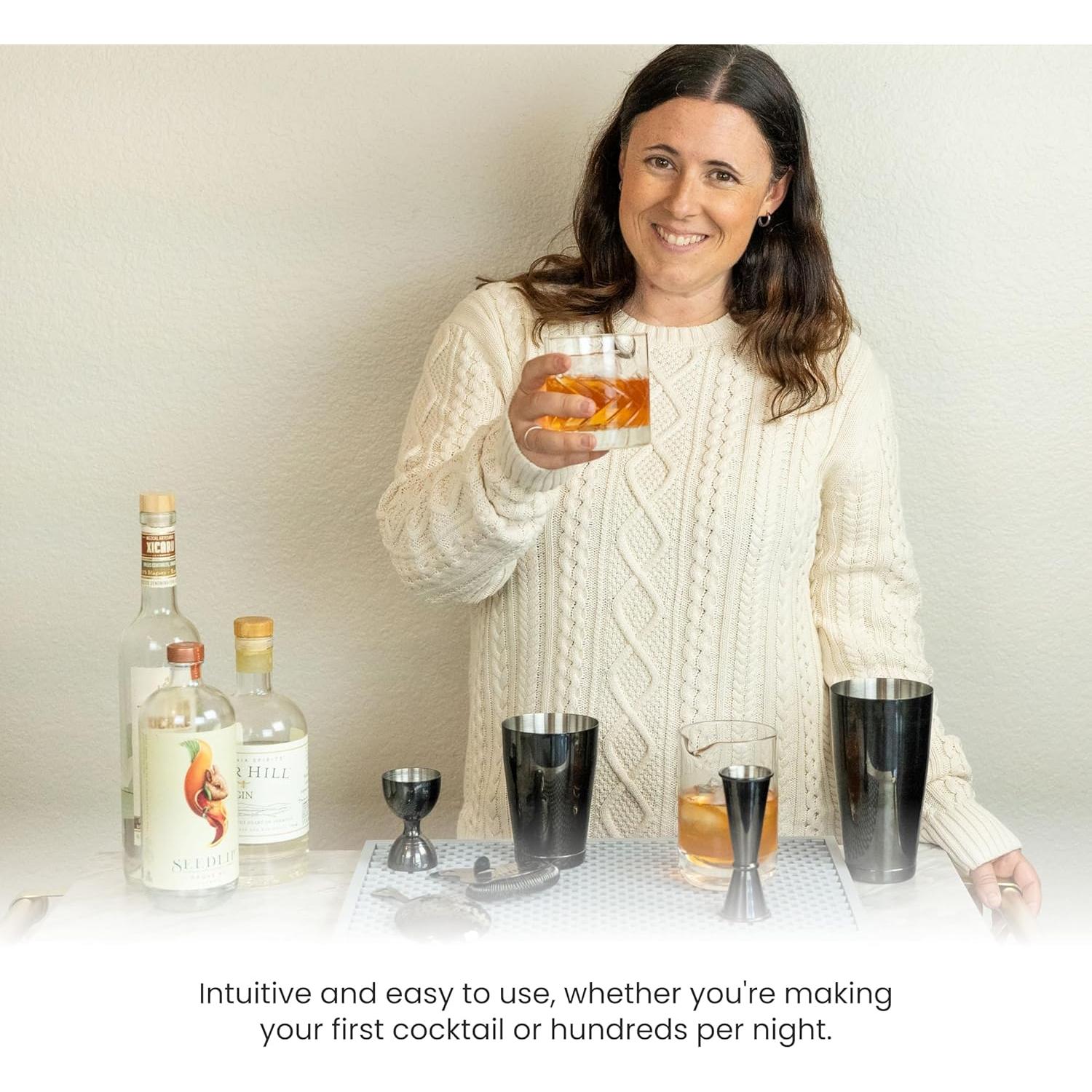 Colador de Cócteles Hawthorne A Bar Above Acero Inoxidable