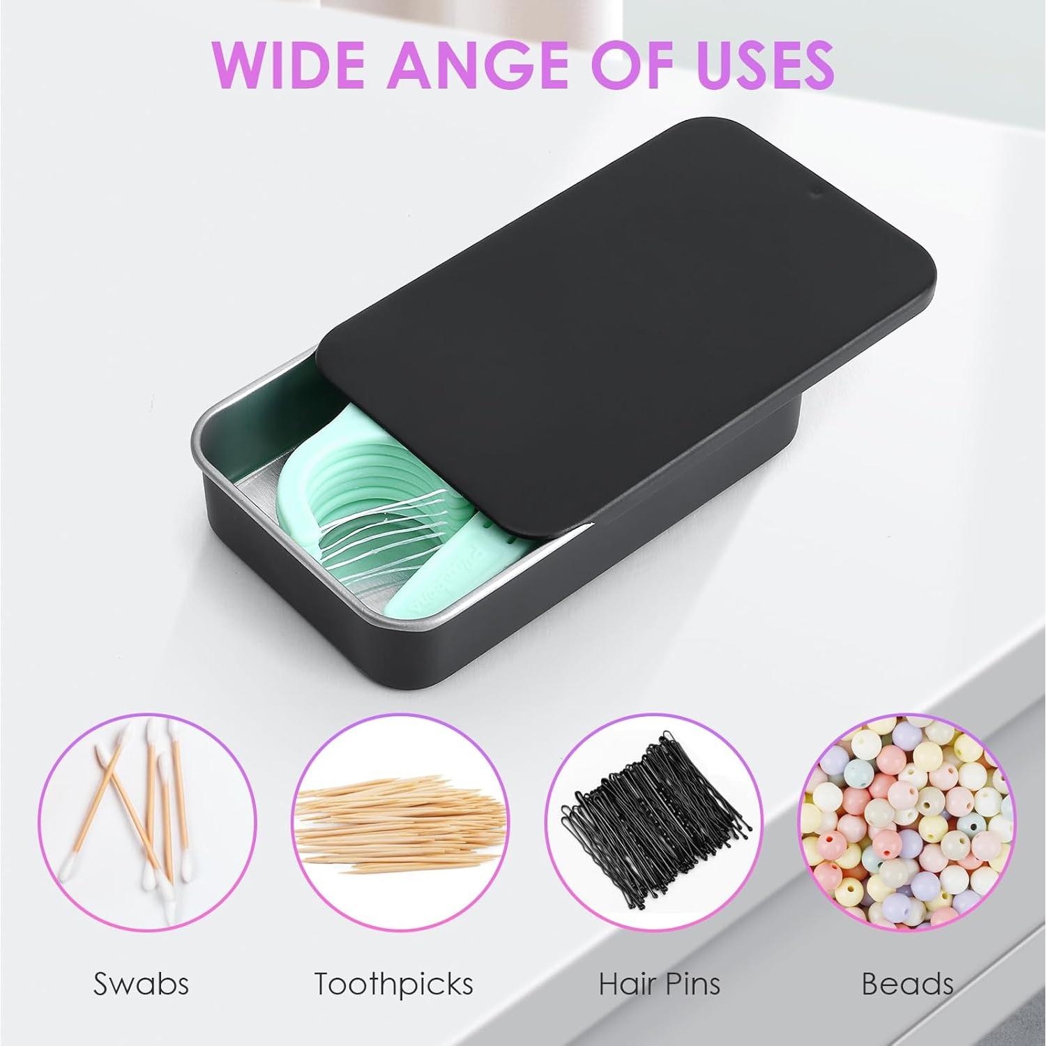 Estuche de Palillos de Hilo Dental Gerkia 2Pack Reutilizable