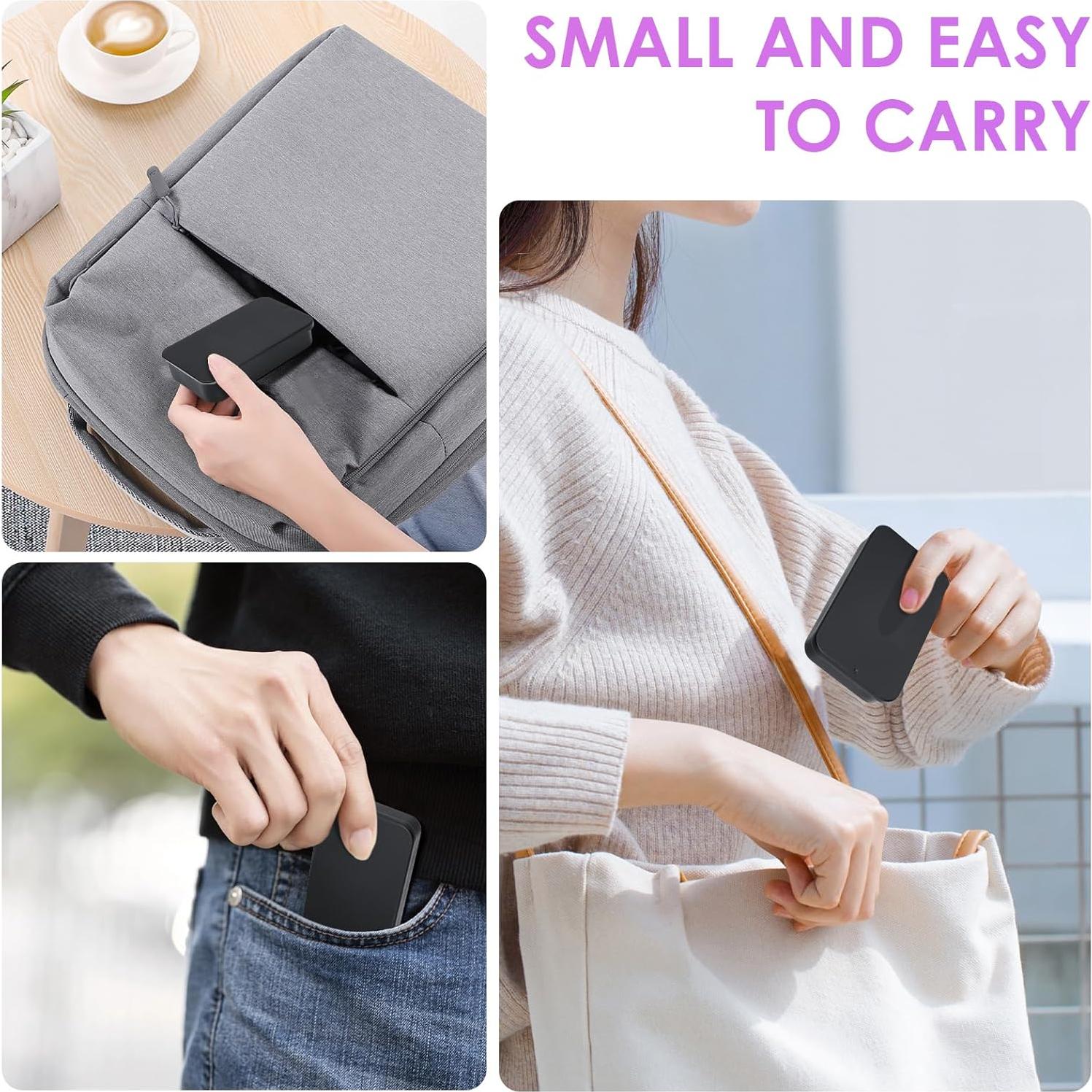 Estuche de Palillos de Hilo Dental Gerkia 2Pack Reutilizable