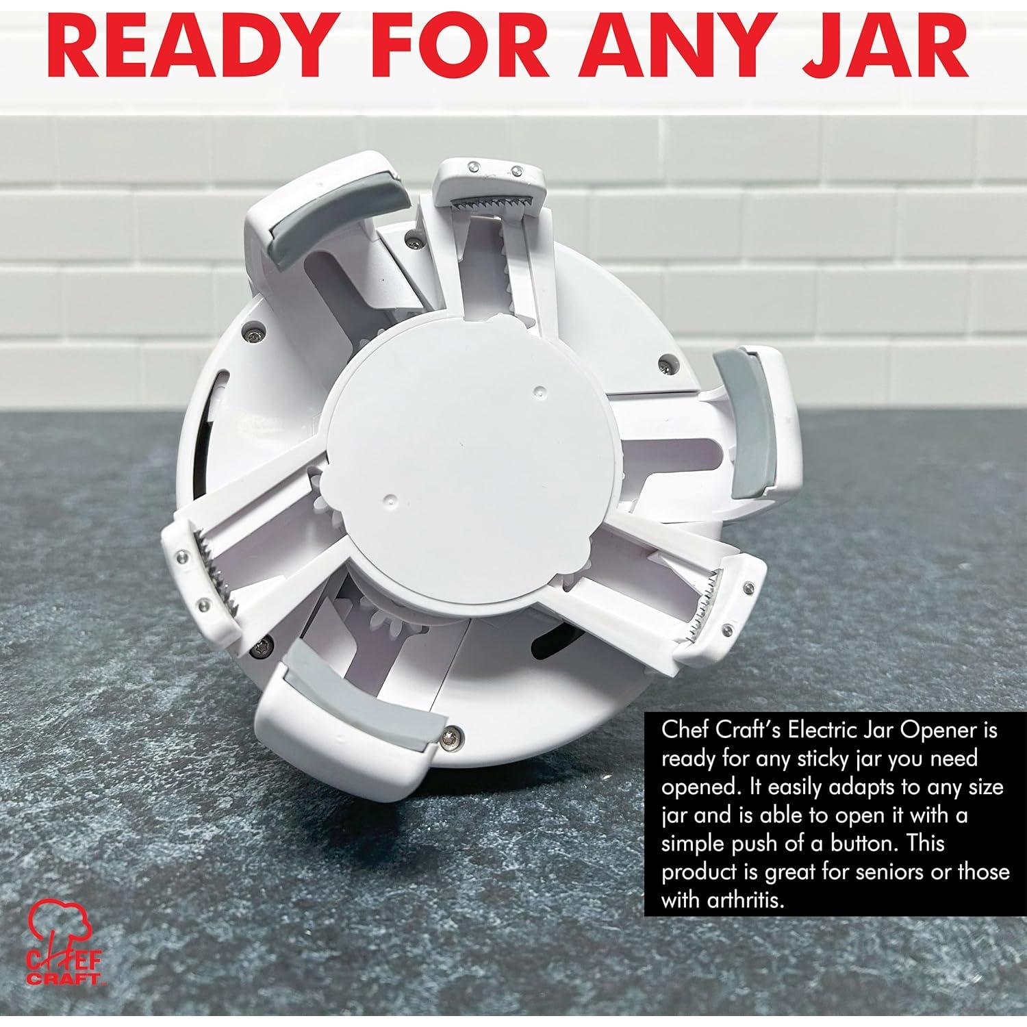 Abrebotellas Eléctrico Chef Craft Automático 0.64kg