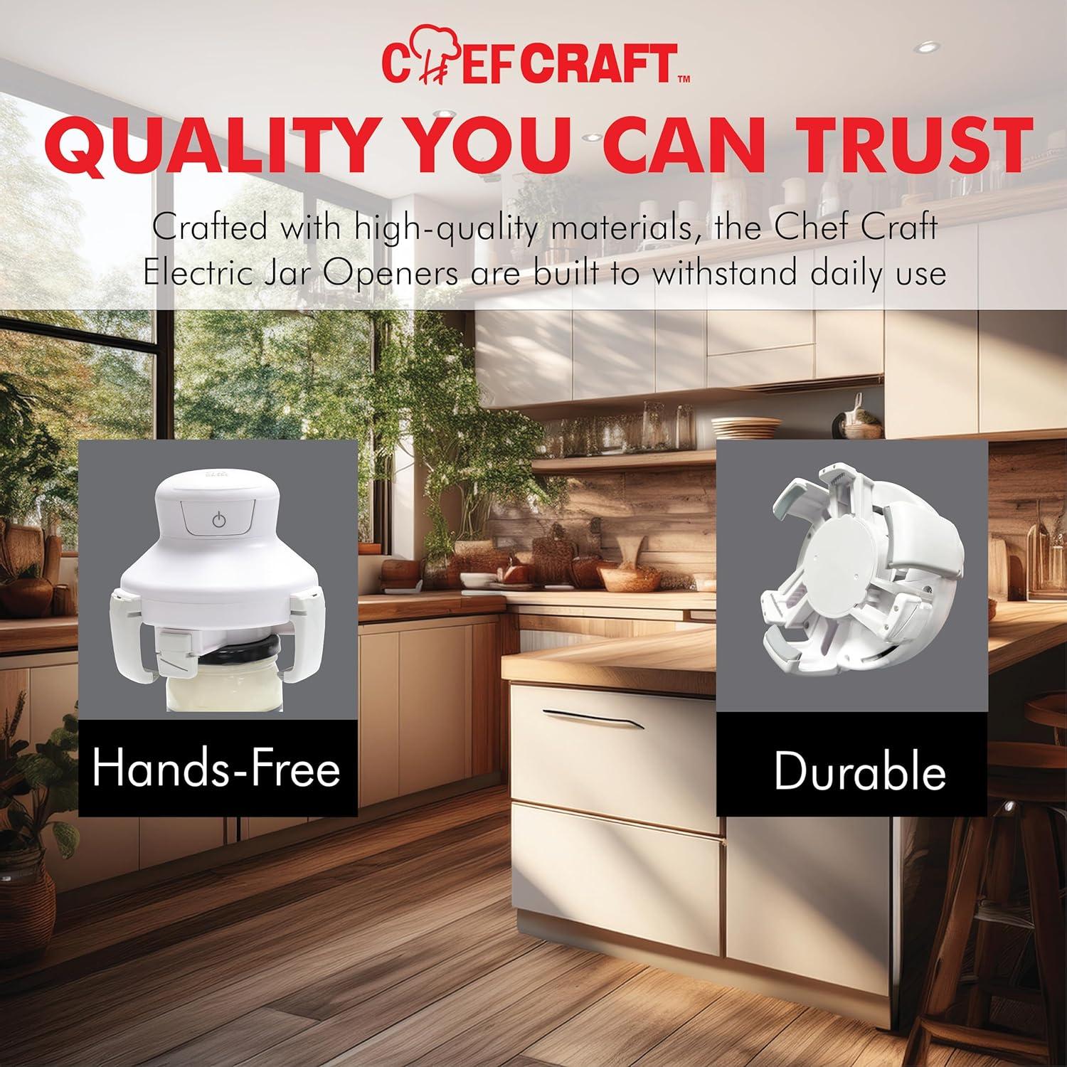 Abrebotellas Eléctrico Chef Craft Automático 0.64kg