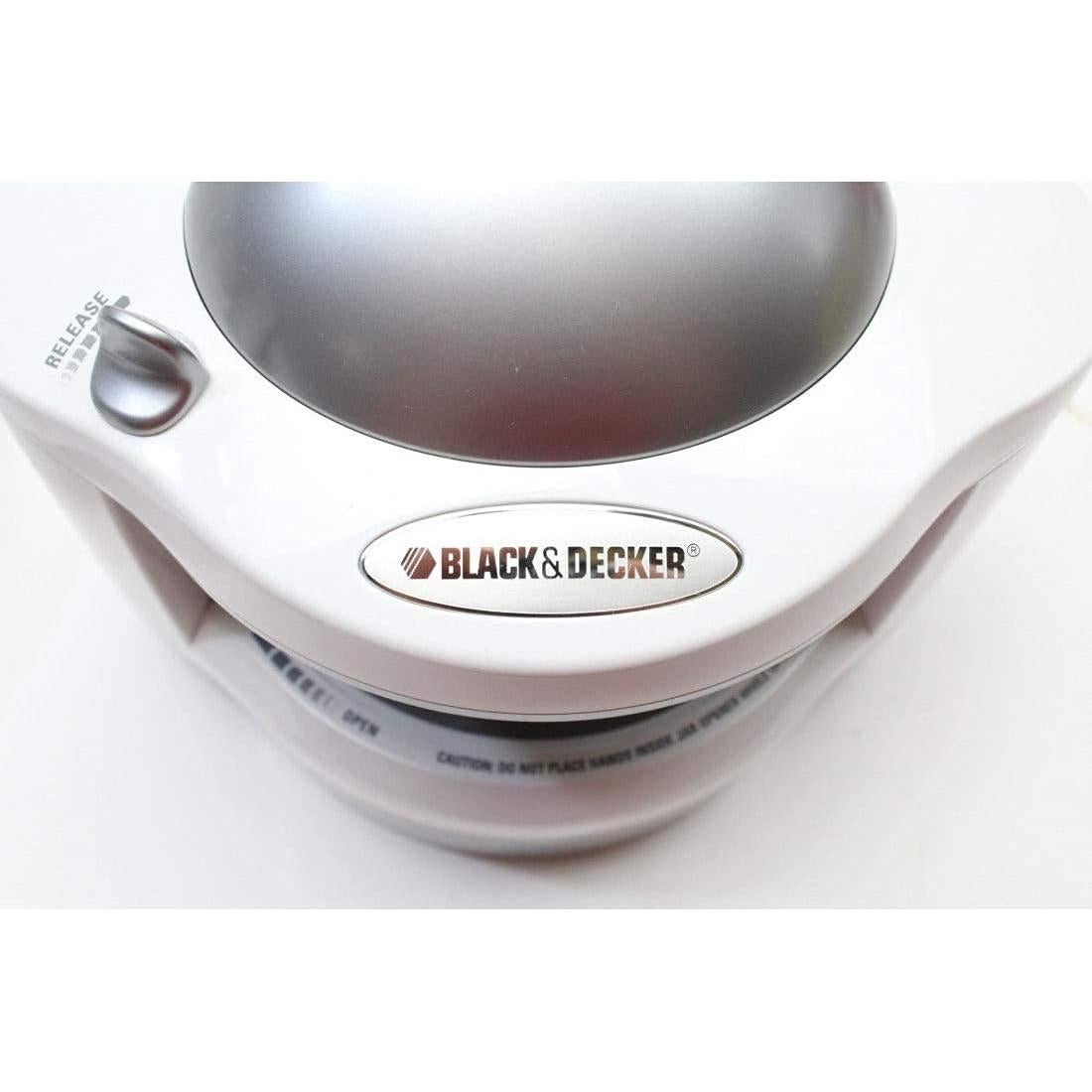 Abre Frascos Eléctrico Black+Decker JW260 Blanco