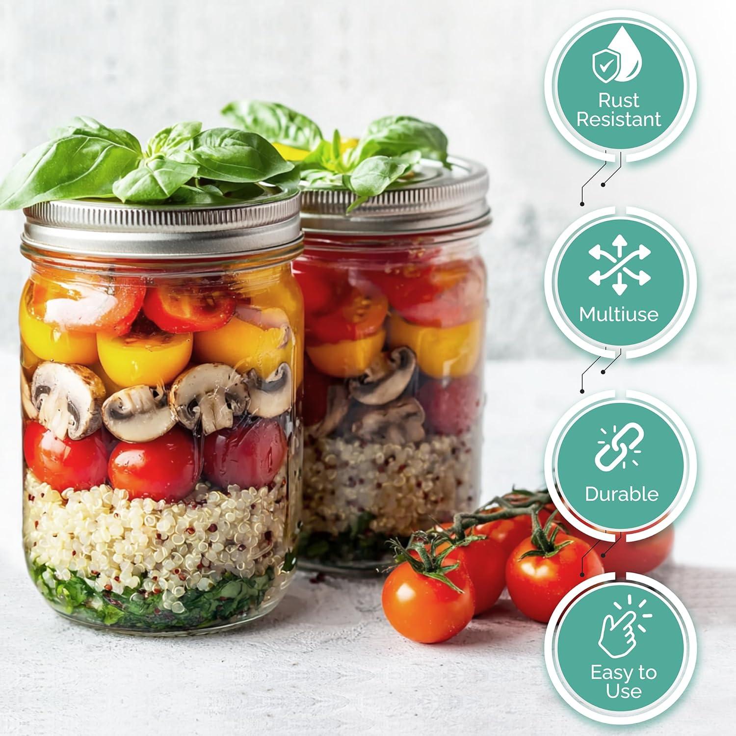 Abridor de Tarros 2 en 1 FoodieForever - Acero Inoxidable