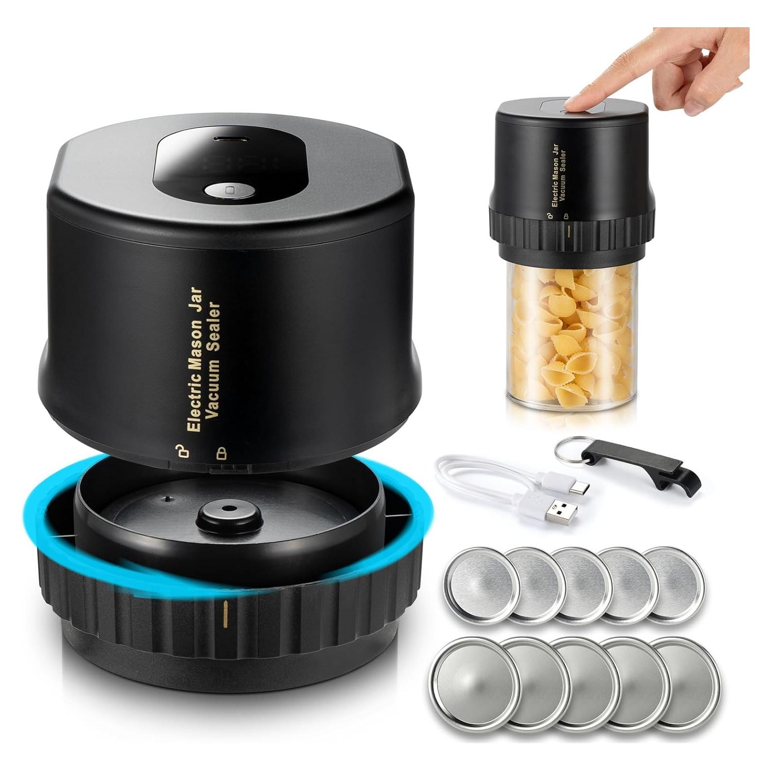 Sellador al Vacío Eléctrico Unichild para Frascos de Mason