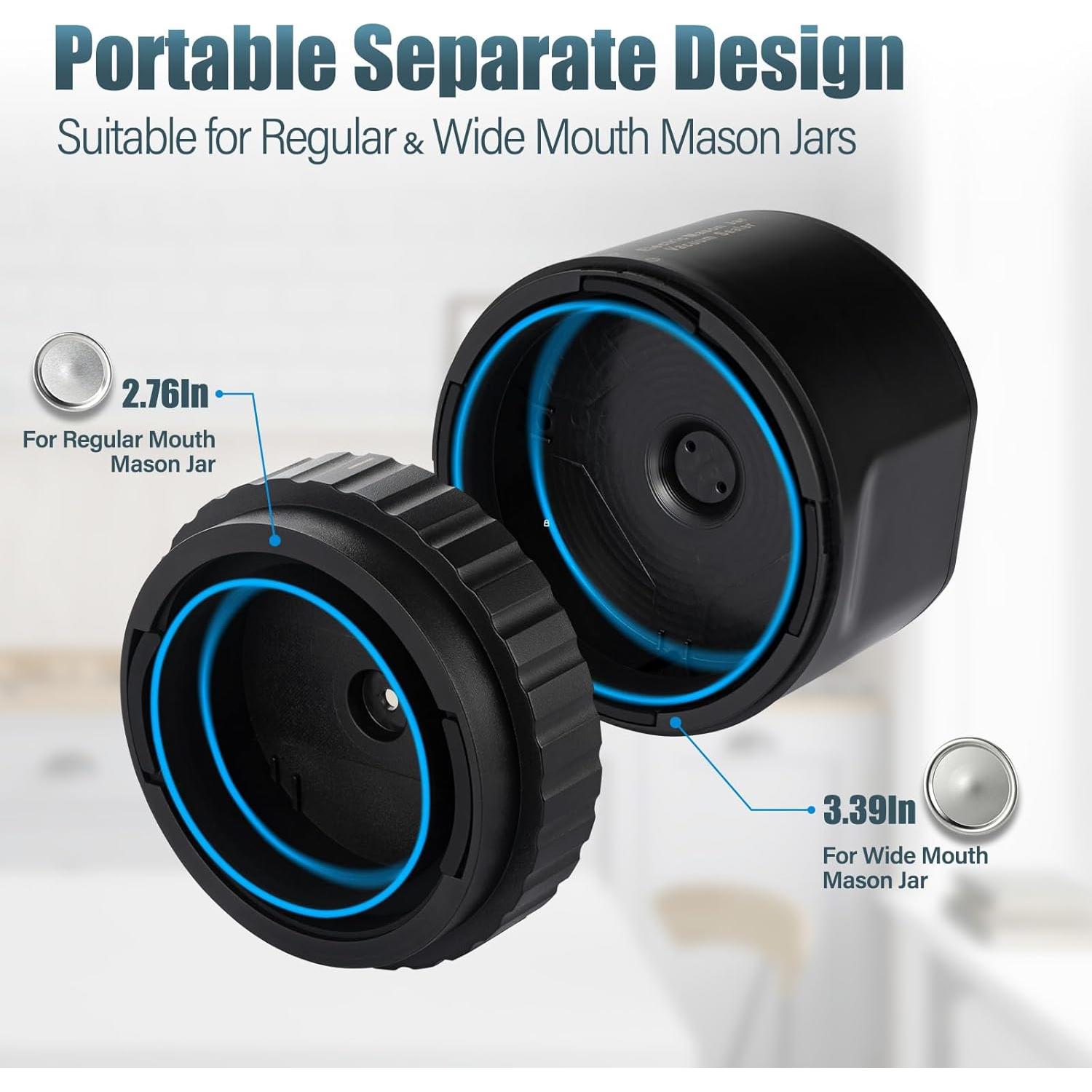 Sellador al Vacío Eléctrico Unichild para Frascos de Mason