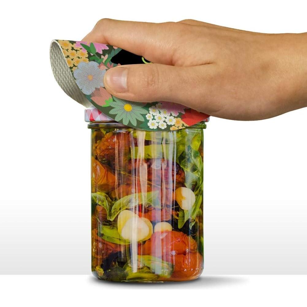 Abridor de Tapas Antideslizante Goma Multicolor 13cm Graphics & More