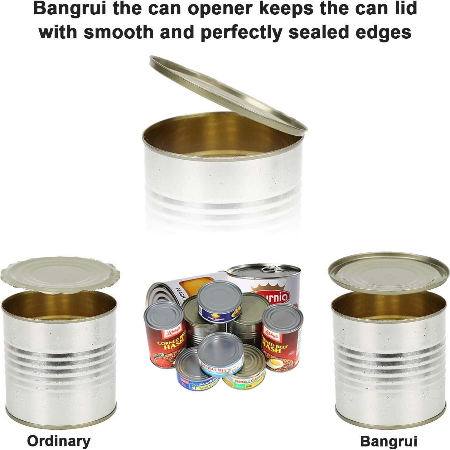 Abridor de Latas Manual 4-en-1 Bangrui Verde - Seguro y Versátil