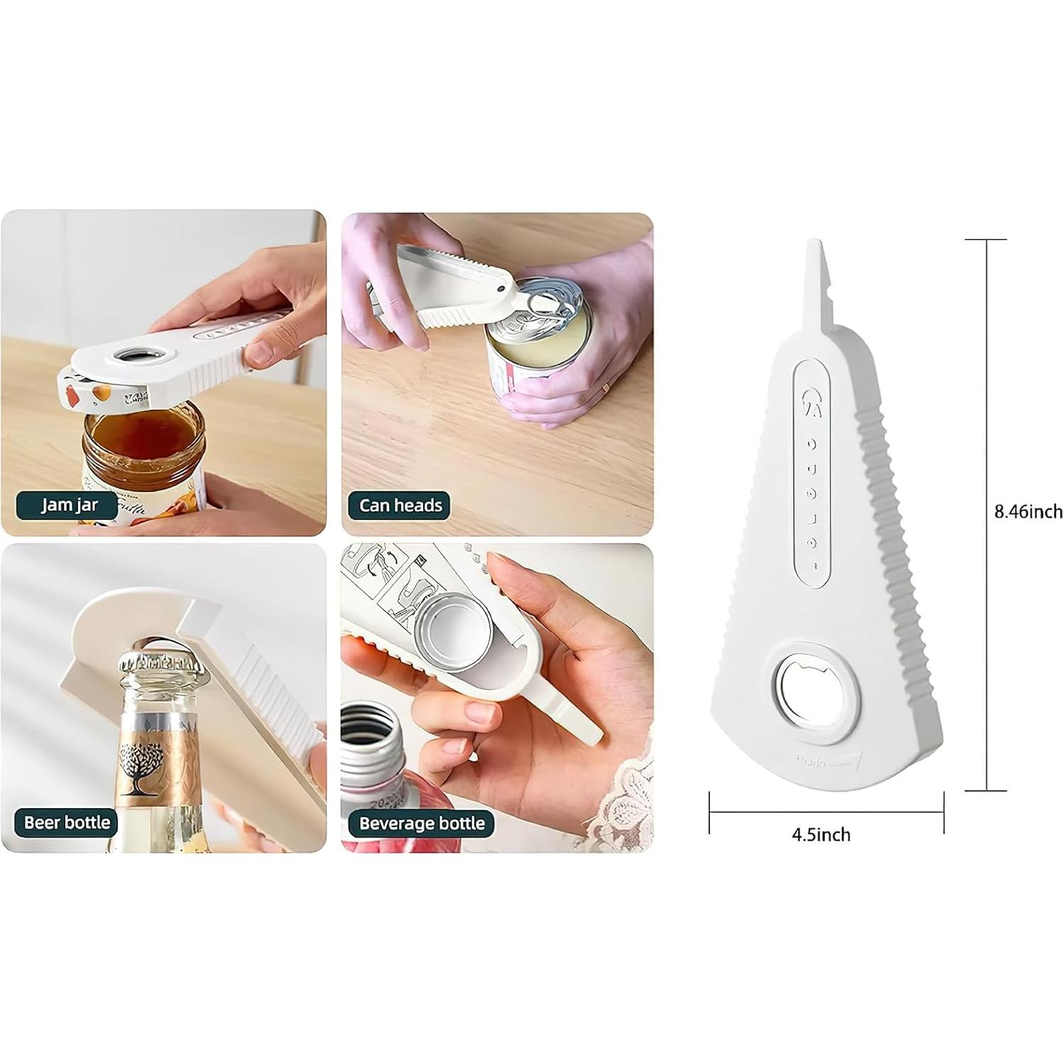 Abridor de Botellas Multifuncional GJFCWFTH 2 Piezas Grande