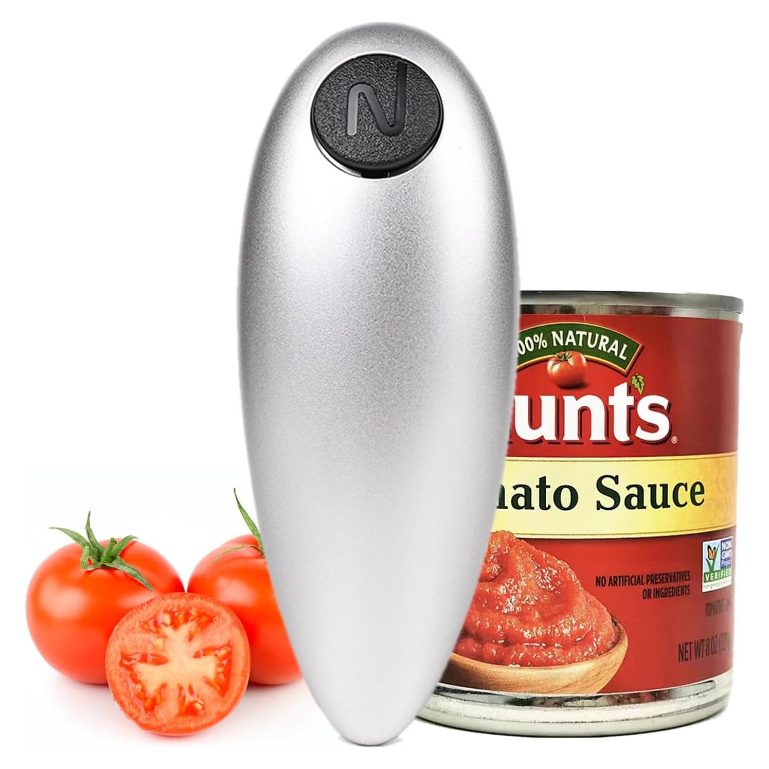 Abrelatas Eléctrico COVONEE ECO Automático Plata para Cocina