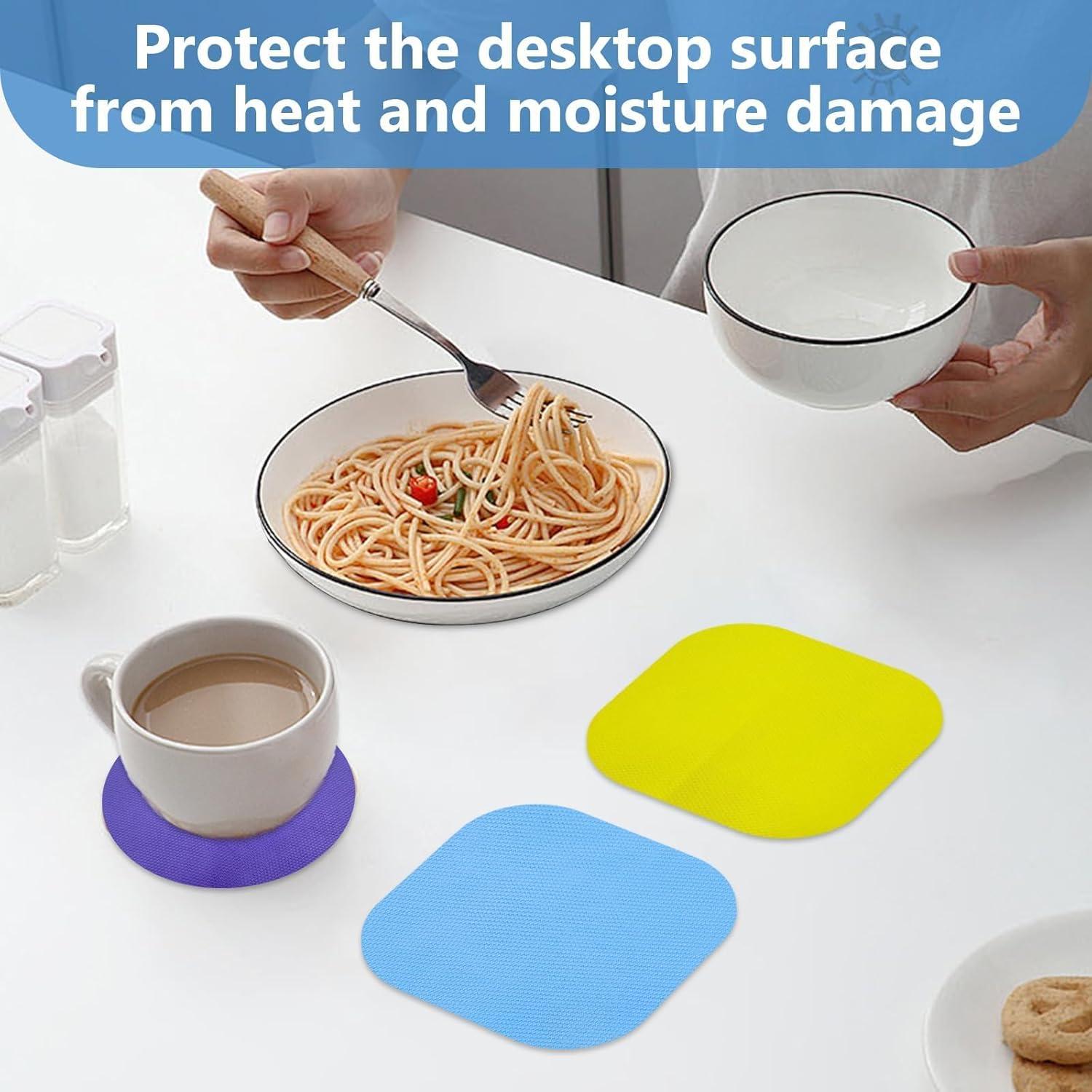 Almohadillas Antideslizantes de Goma smrtcol 8 Piezas para Abrir Tarros