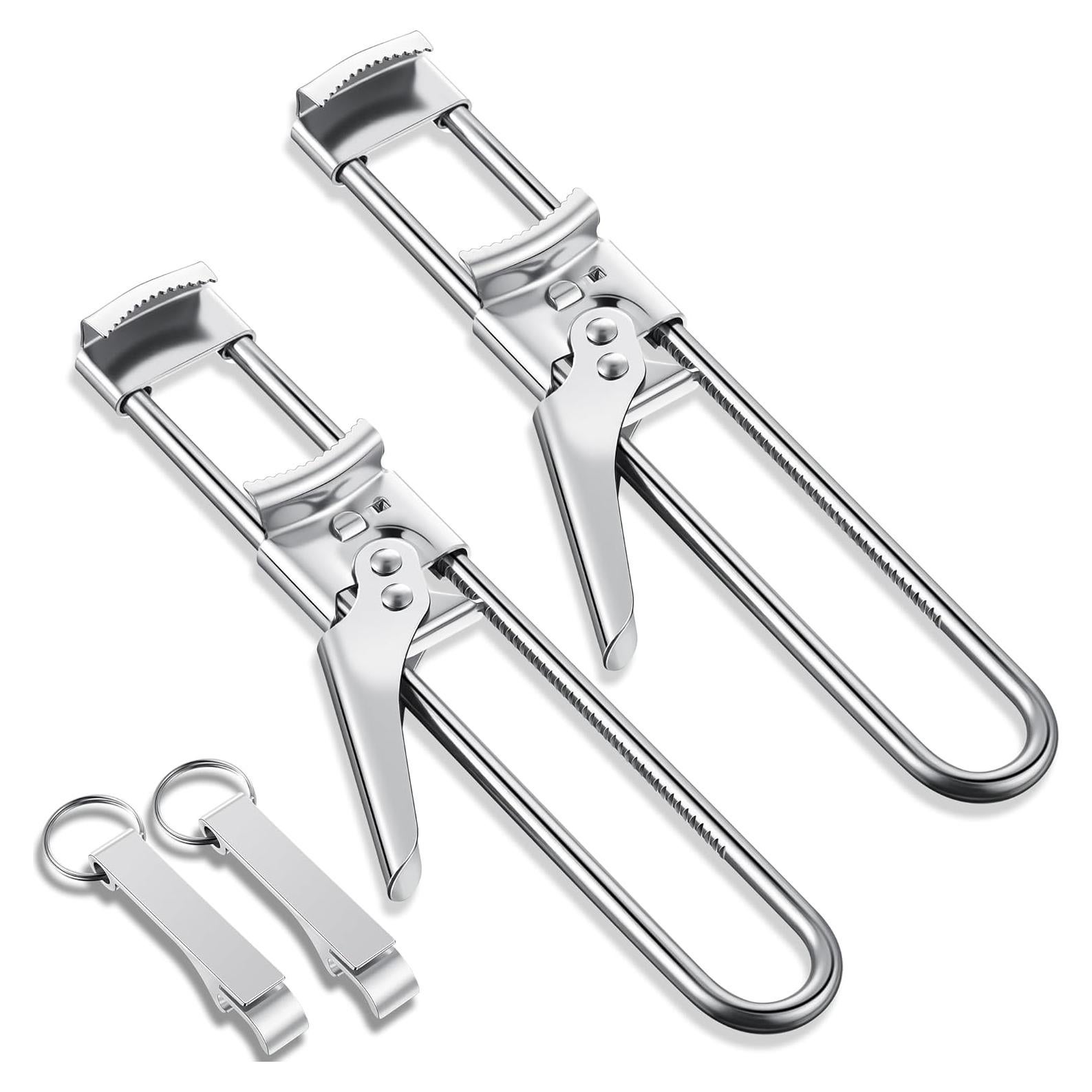 Abridores de Tarros y Botellas Enhon - Acero Inoxidable Ajustable