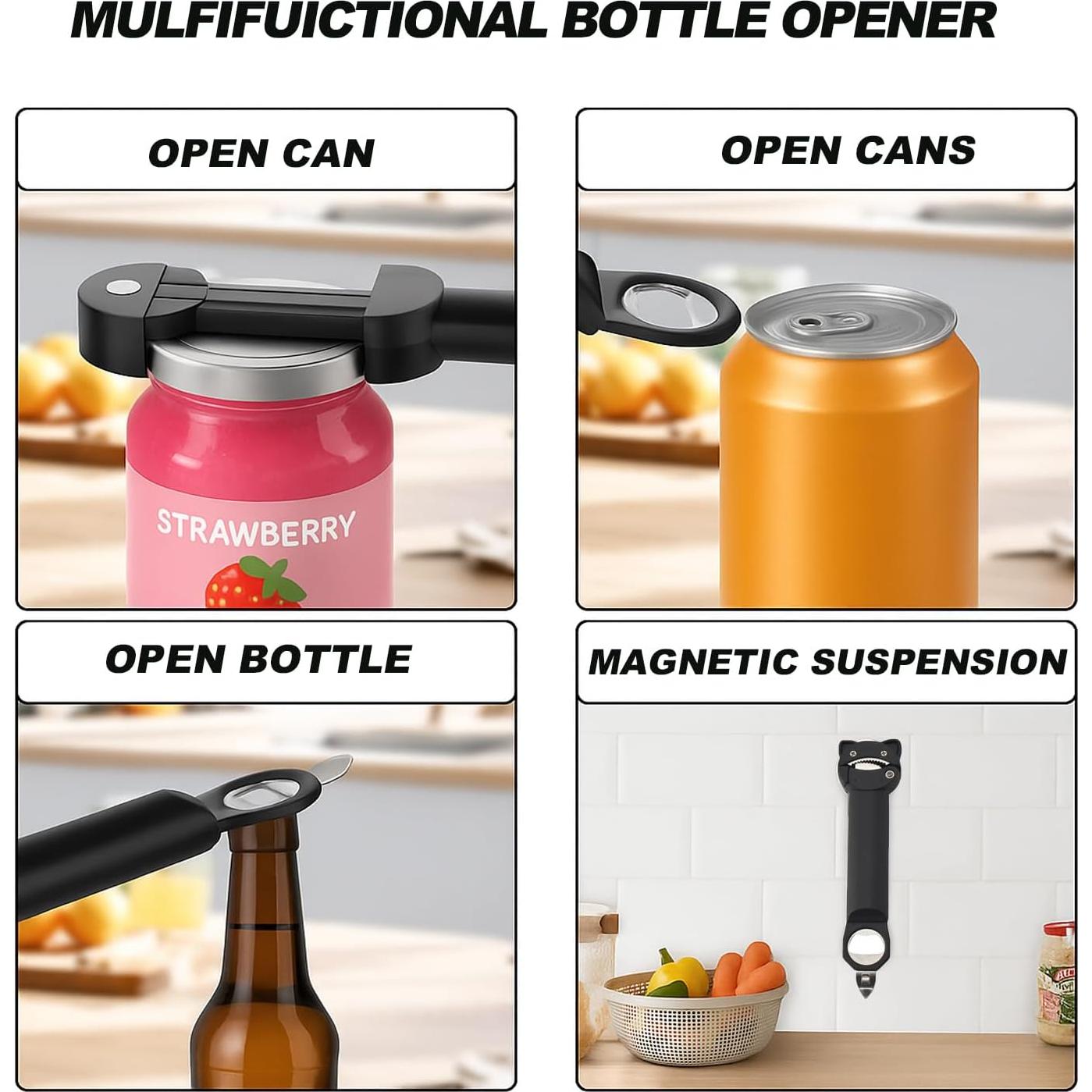 Abrebotellas multifuncional AOSKI para personas mayores con artritis