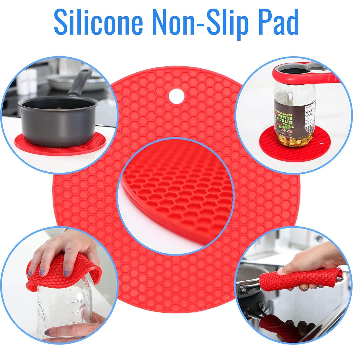 Kit Abre Frascos Universal 3 Piezas HealthSmart - Antideslizante