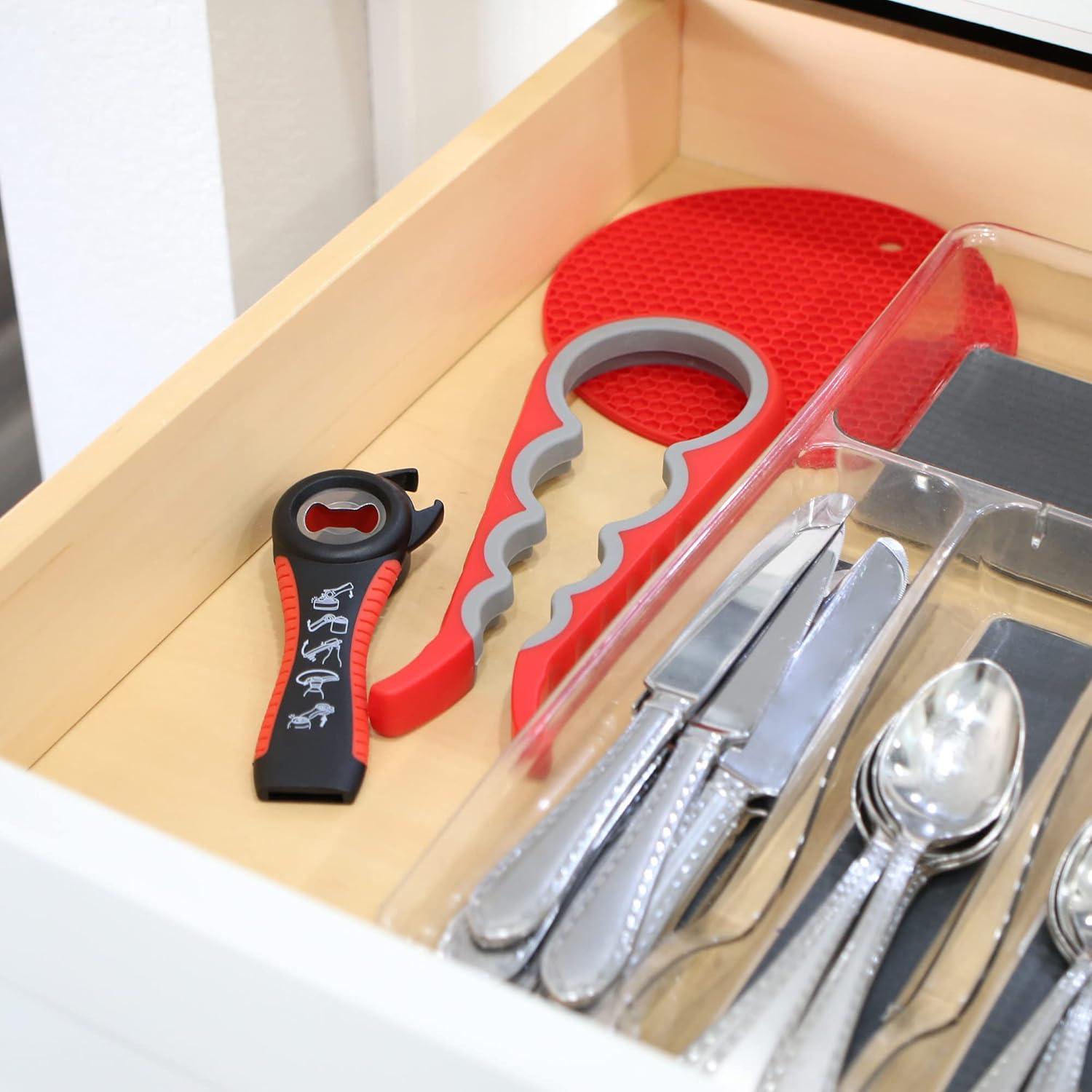 Kit Abre Frascos Universal 3 Piezas HealthSmart - Antideslizante