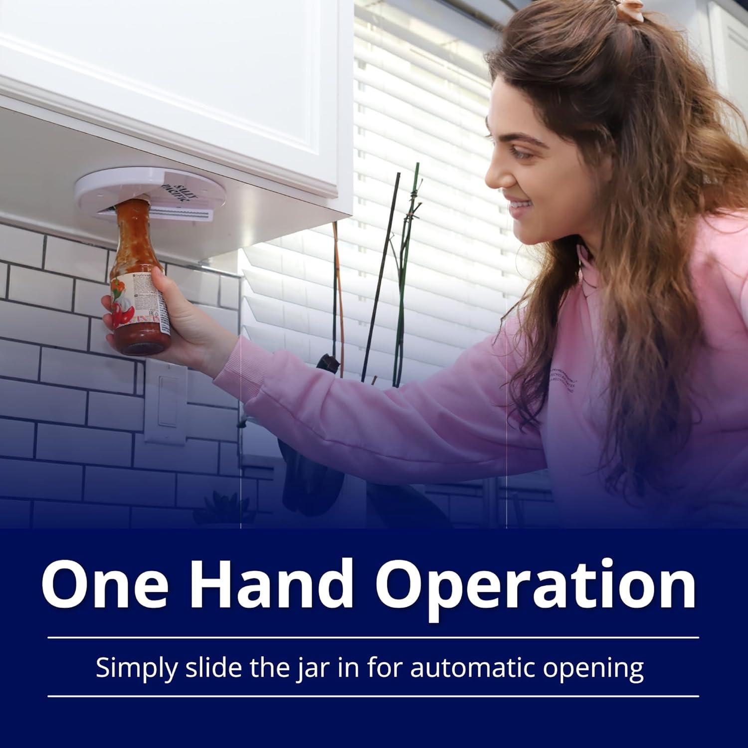 Abre frascos bajo el gabinete Sally Pacific - 21x19 cm