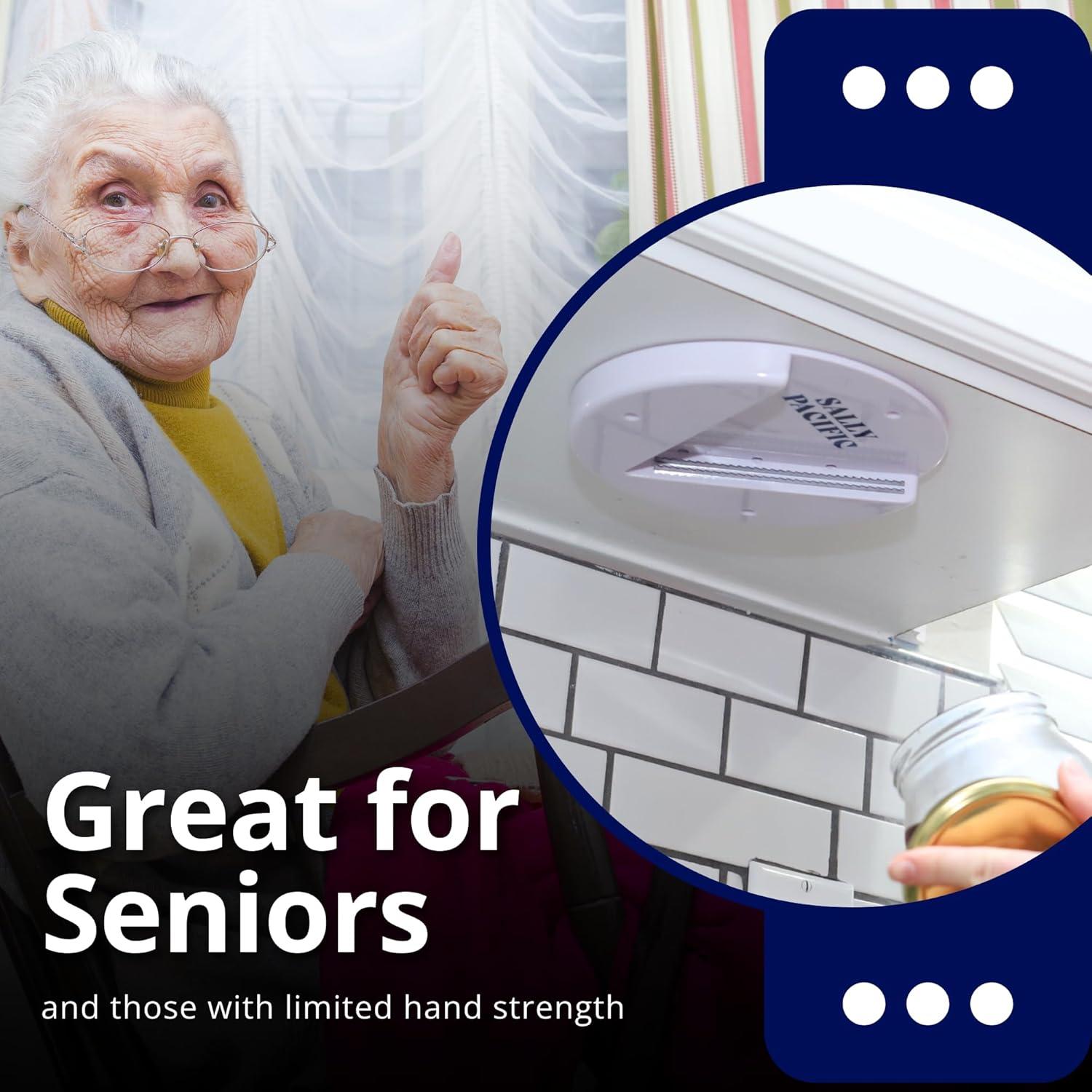 Abre frascos bajo el gabinete Sally Pacific - 21x19 cm