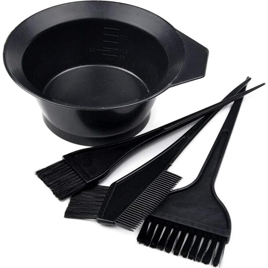 Juego de Brochas y Cuenco para Tinte de Cabello MOONMINI