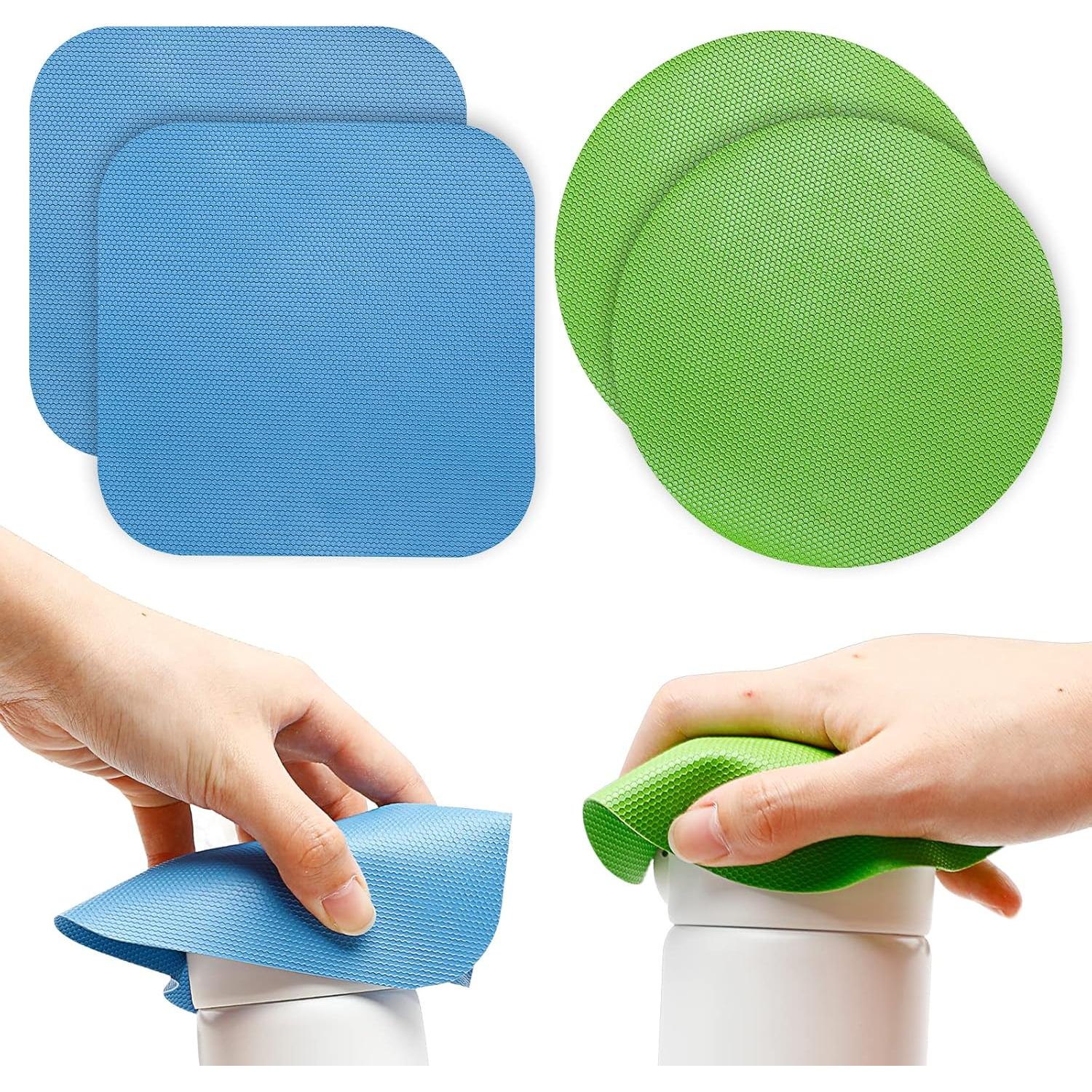 Paquete de 4 Abrebotellas de Goma Woerma Antideslizantes