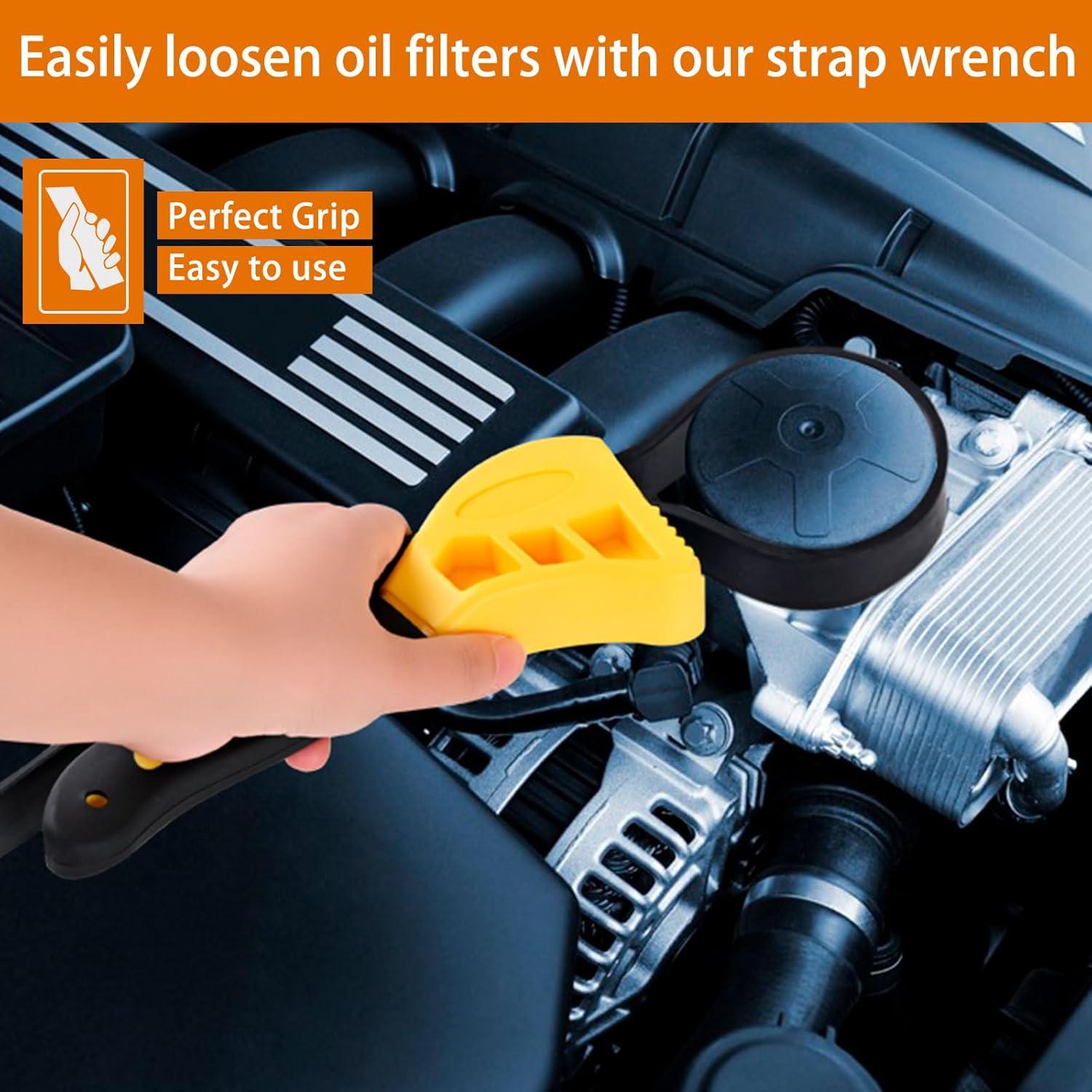 Juego de Llave de Correa de Goma Supuse 2 Piezas 60.96 cm