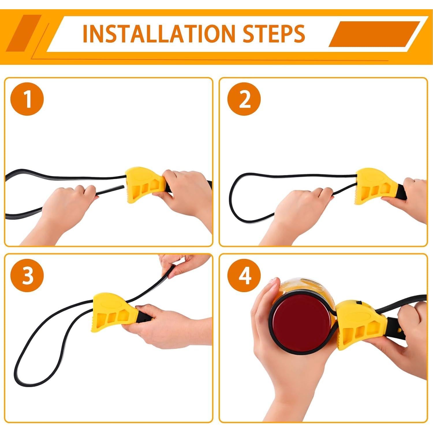 Juego de Llave de Correa de Goma Supuse 2 Piezas 60.96 cm