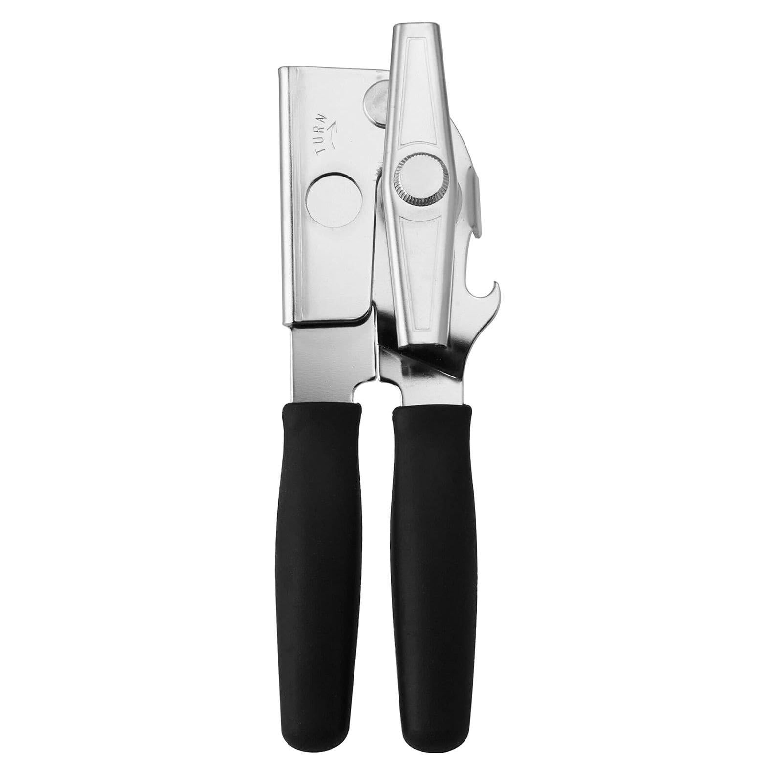 Abrelatas Swing-A-Way de Acero Inoxidable con Agarre Cómodo