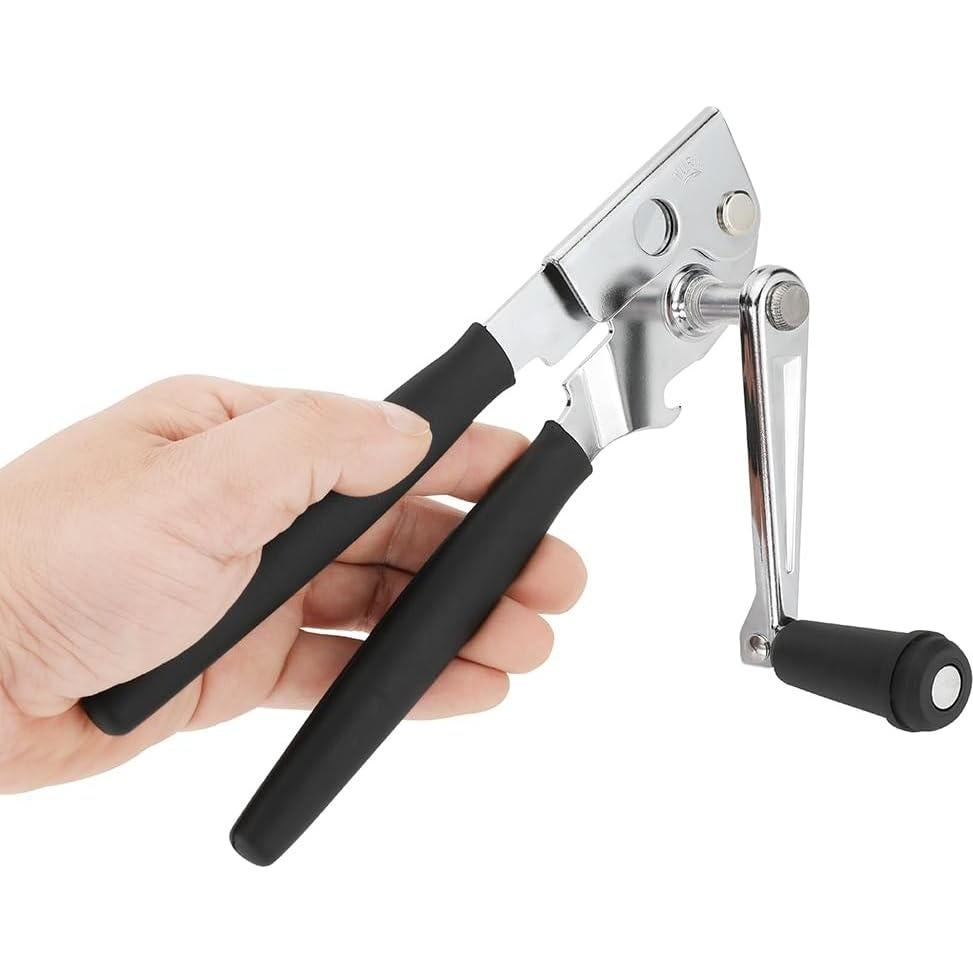 Abrelatas Manual Oblivix de Acero Inoxidable, Ergonomía y Eficiencia