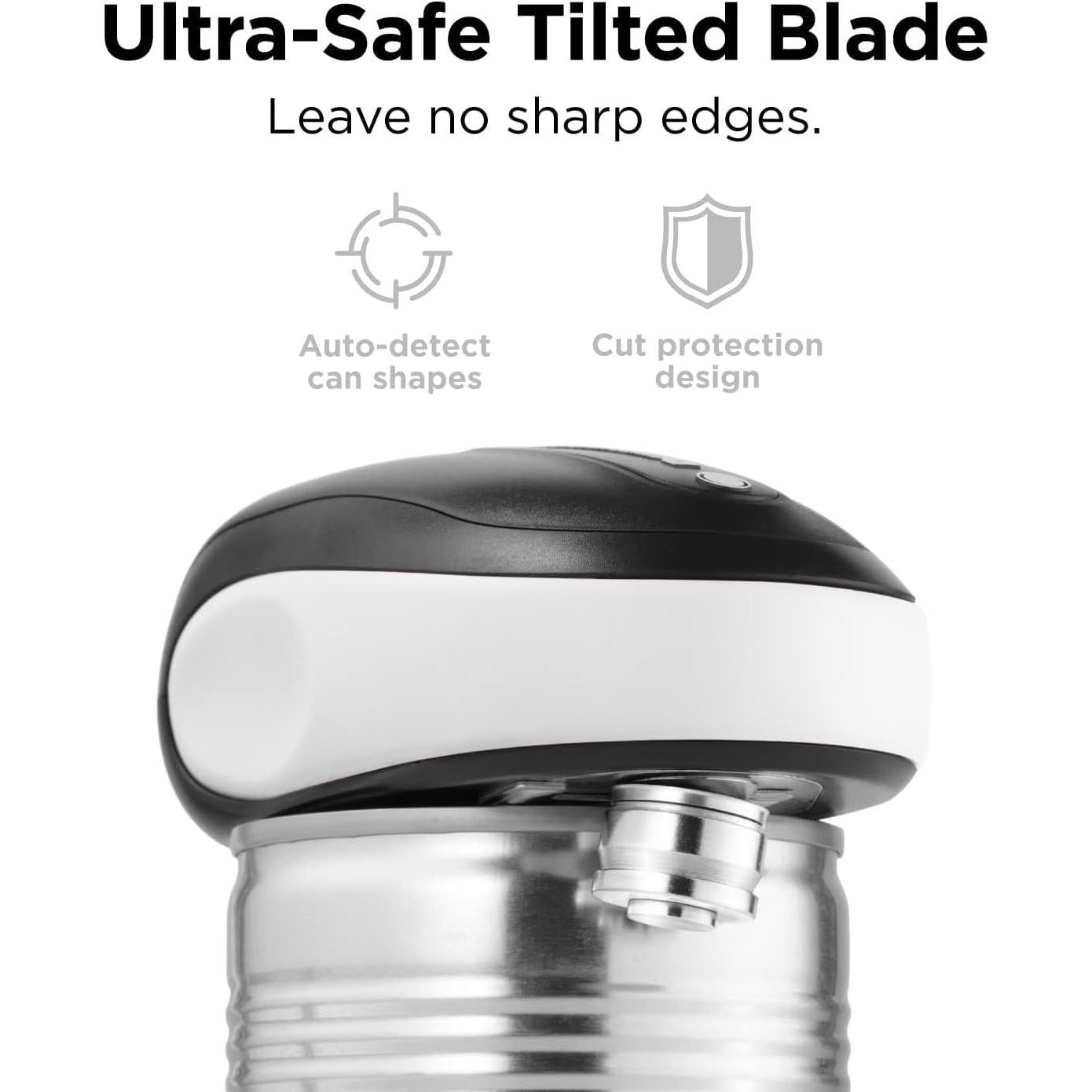 Abrelatas Eléctrico Kitchen Mama One-To-Go Automático Blanco