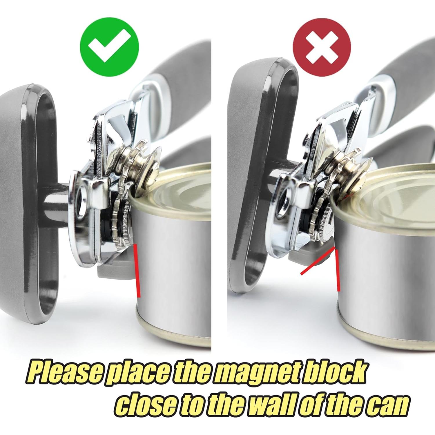 Abrebotellas y Abre-latas Manual Spider Grip Gris 258g