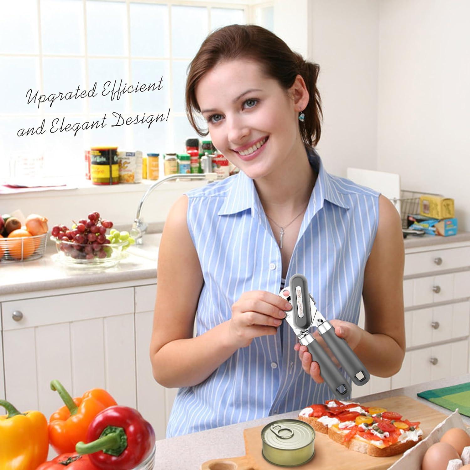 Abrebotellas y Abre-latas Manual Spider Grip Gris 258g