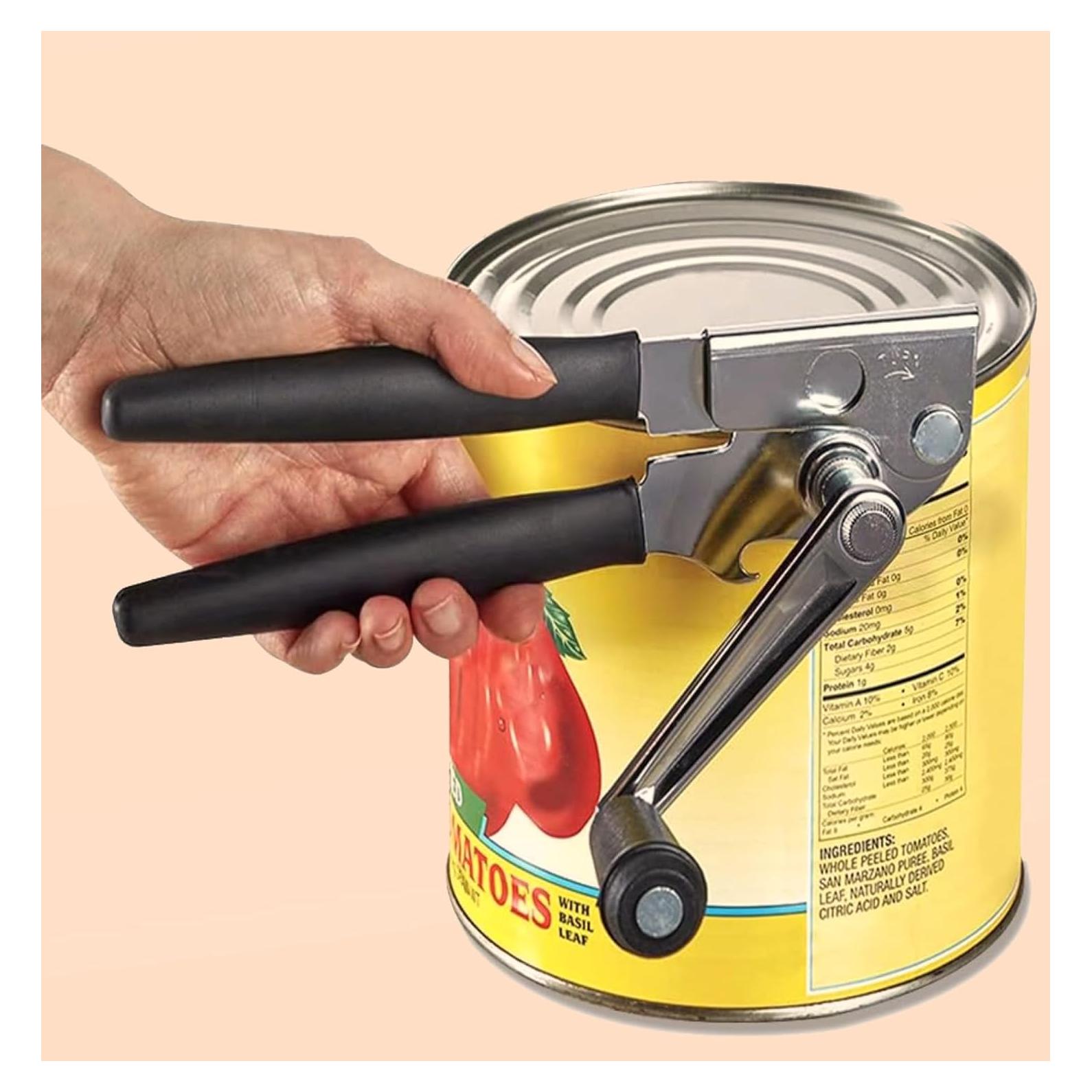 Abrelatas Manual Pesado ShoppingOnBed con Imán y Cuchilla Afilada