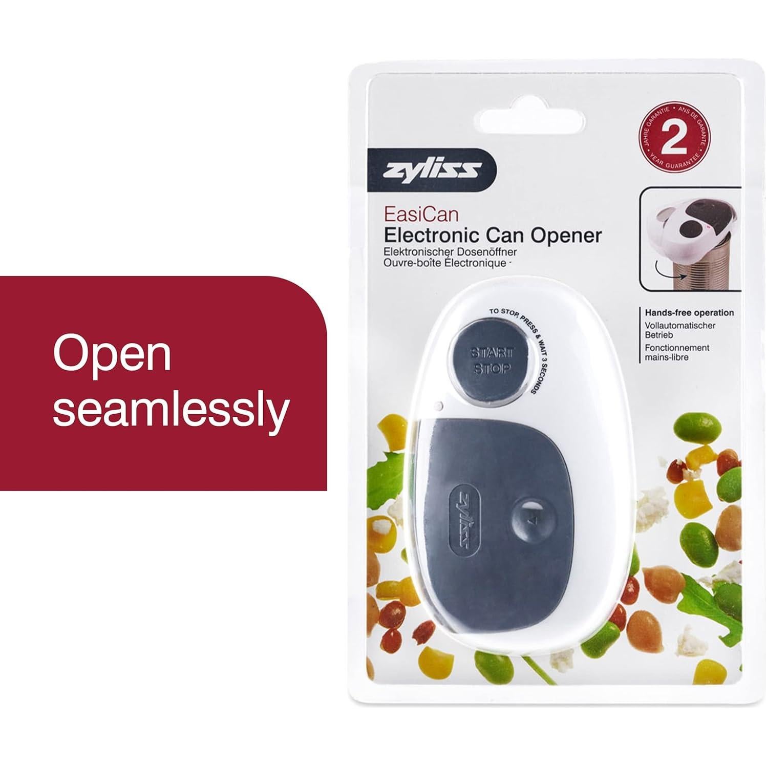 Abrelatas Eléctrico Zyliss E930038U Automático Blanco