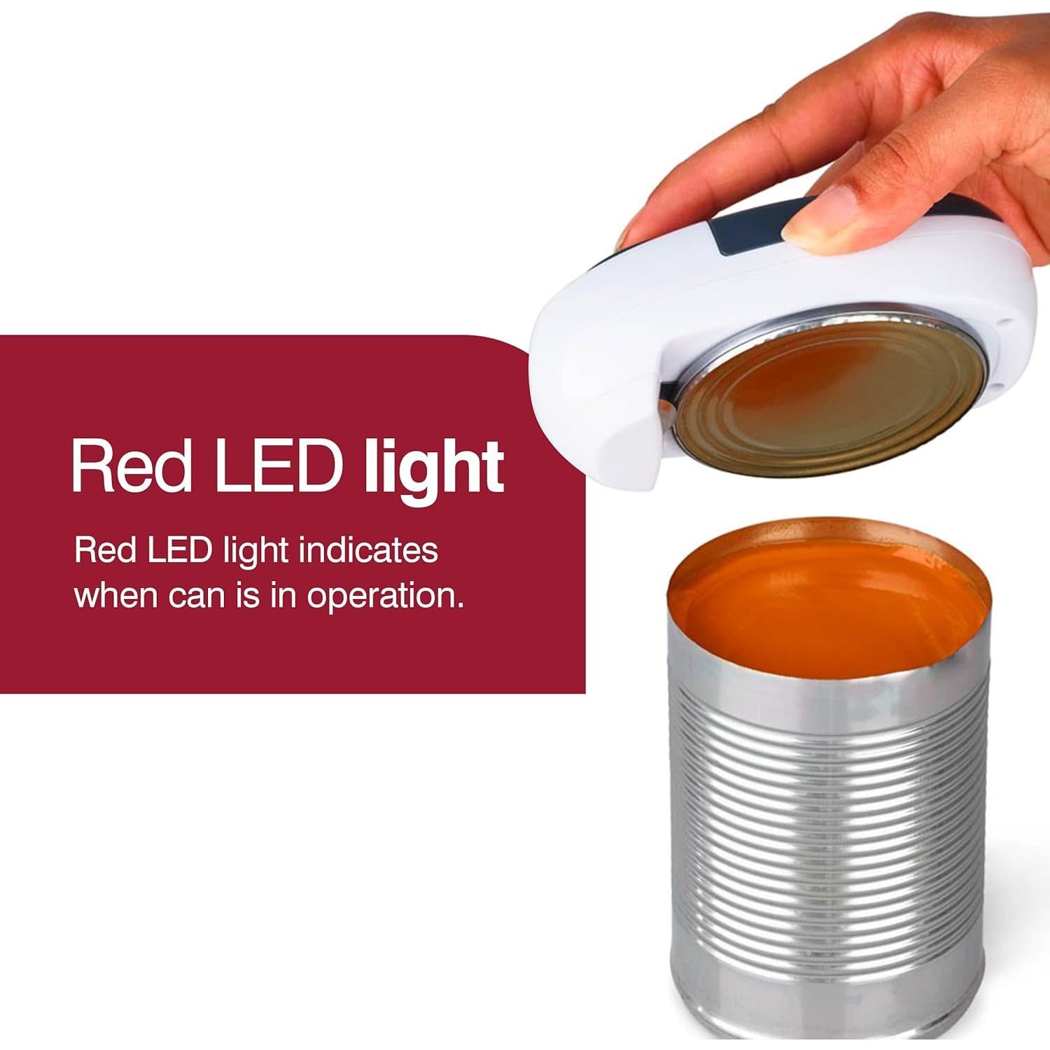 Abrelatas Eléctrico Zyliss E930038U Automático Blanco