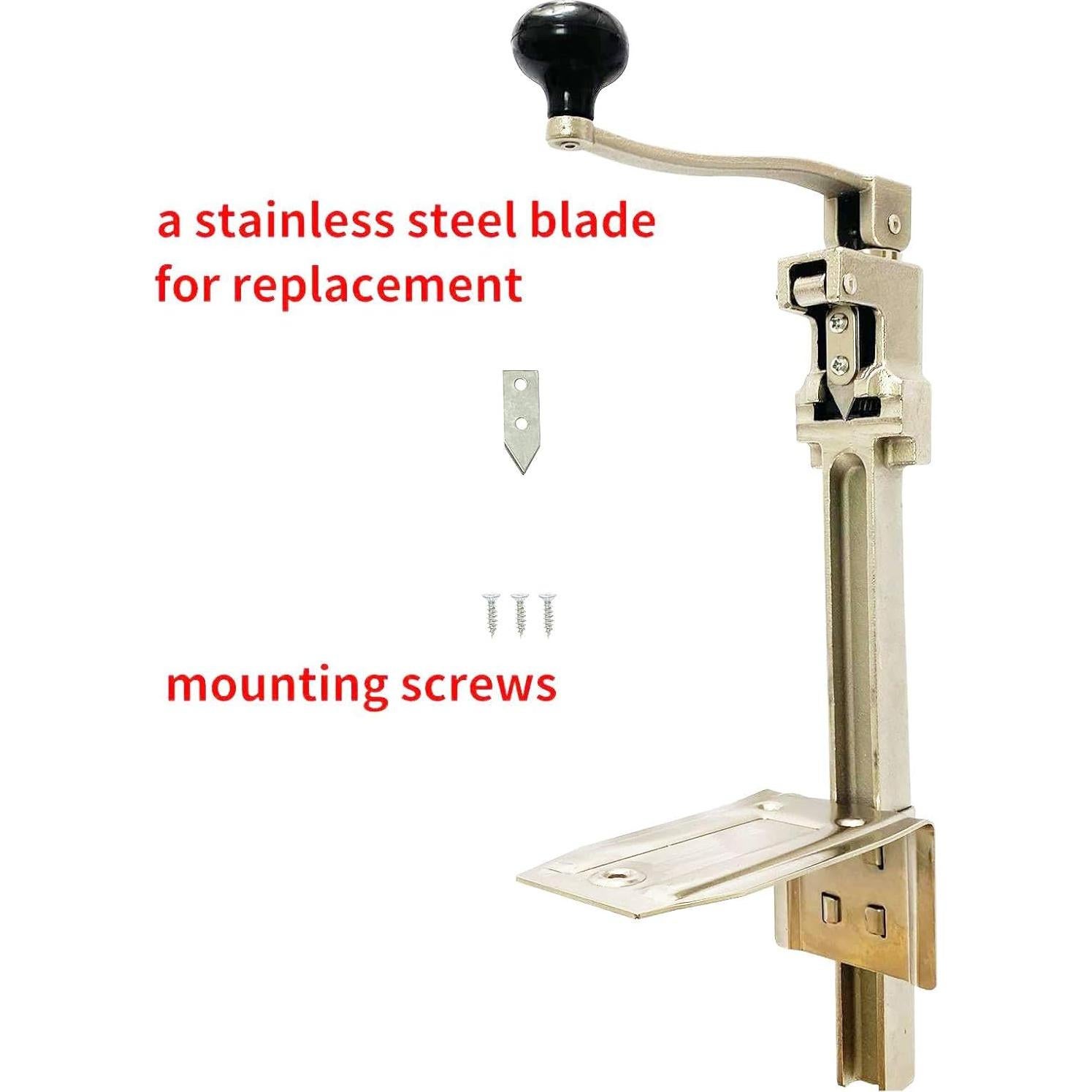 Abrelatas Manual SMUDUKKIT de Acero Inoxidable 27.94 cm