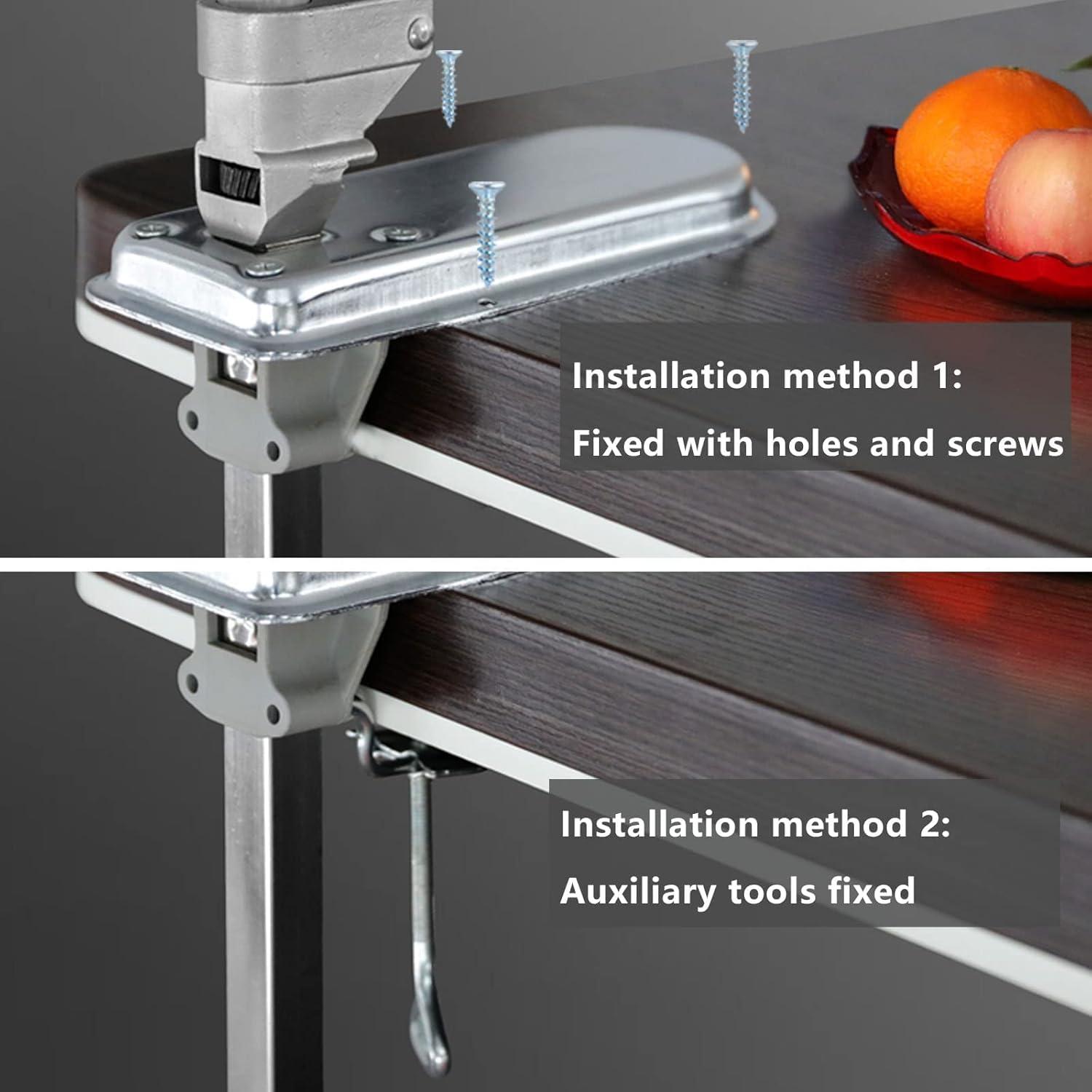 Abrelatas Manual Lifancy 45.72 cm con Base de Acero Niquelado