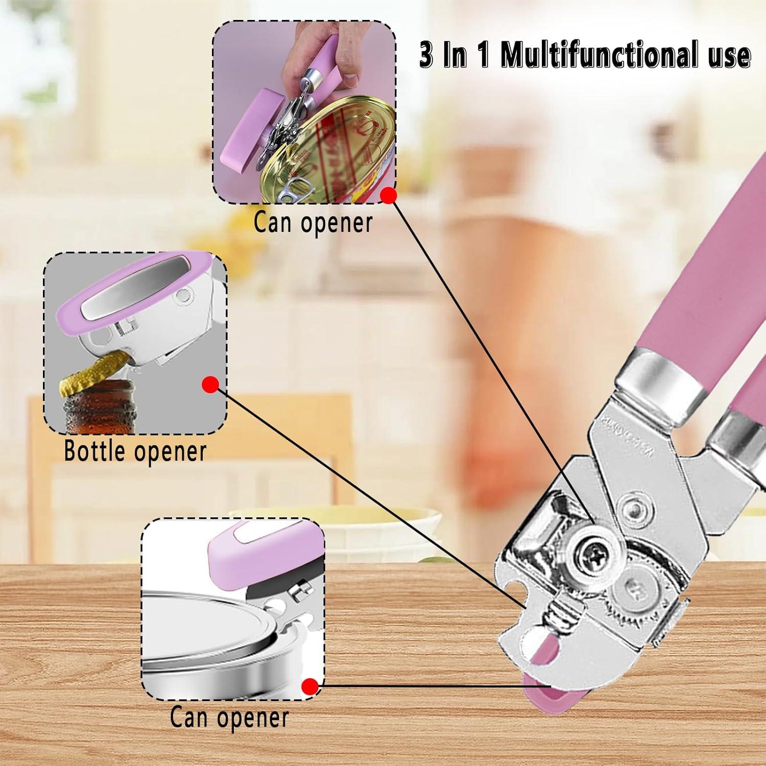 Abrebotellas Manual Grestorm Acero Inoxidable Rosa 220g
