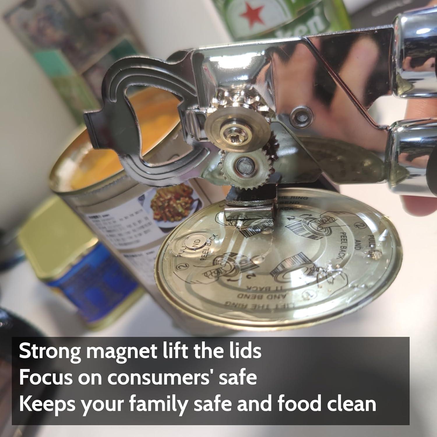 Paquete de 2 Abridores de Latas Manuales DeeKleen - Acero Inoxidable