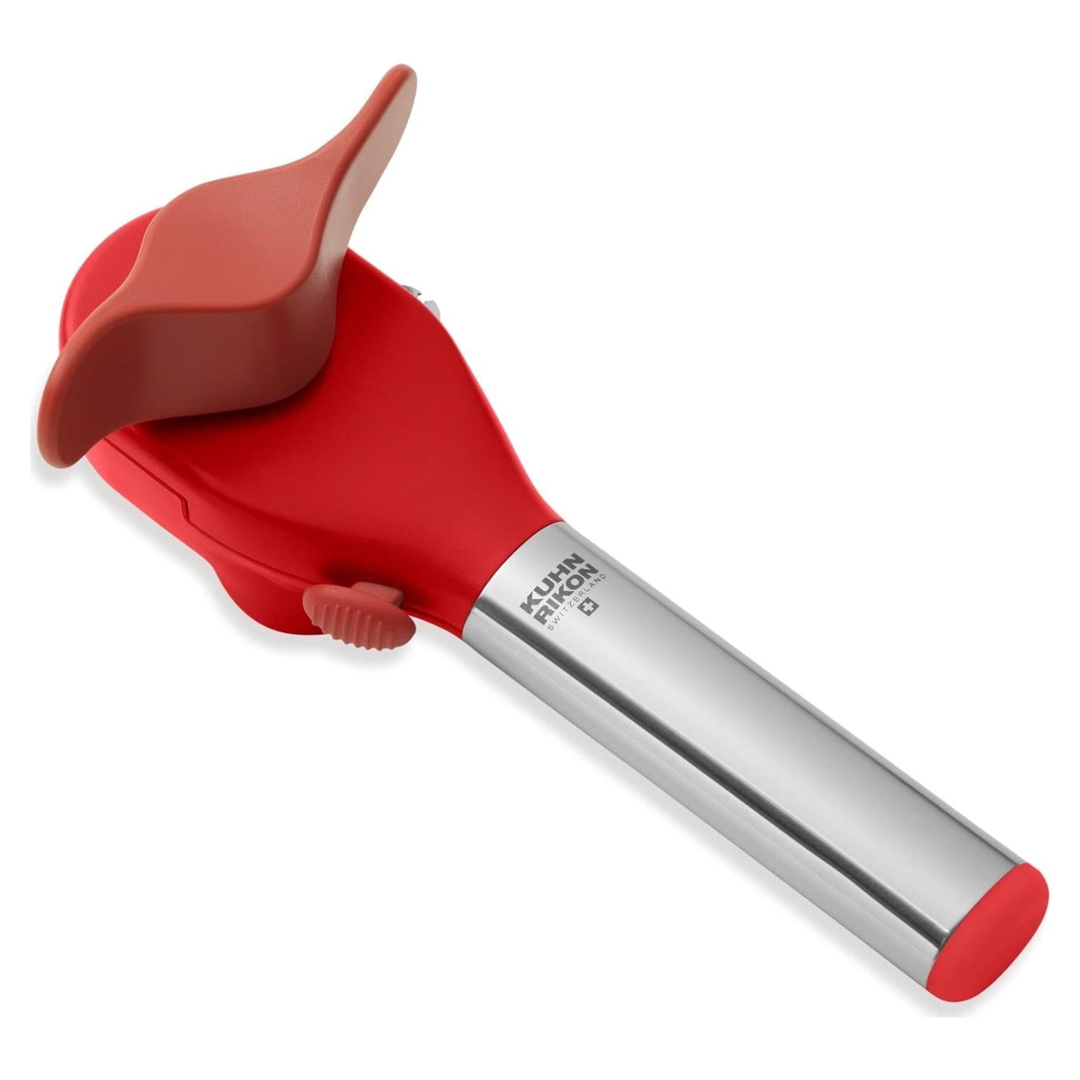 Abrelatas automático Kuhn Rikon Deluxe 18 cm Rojo y Plata