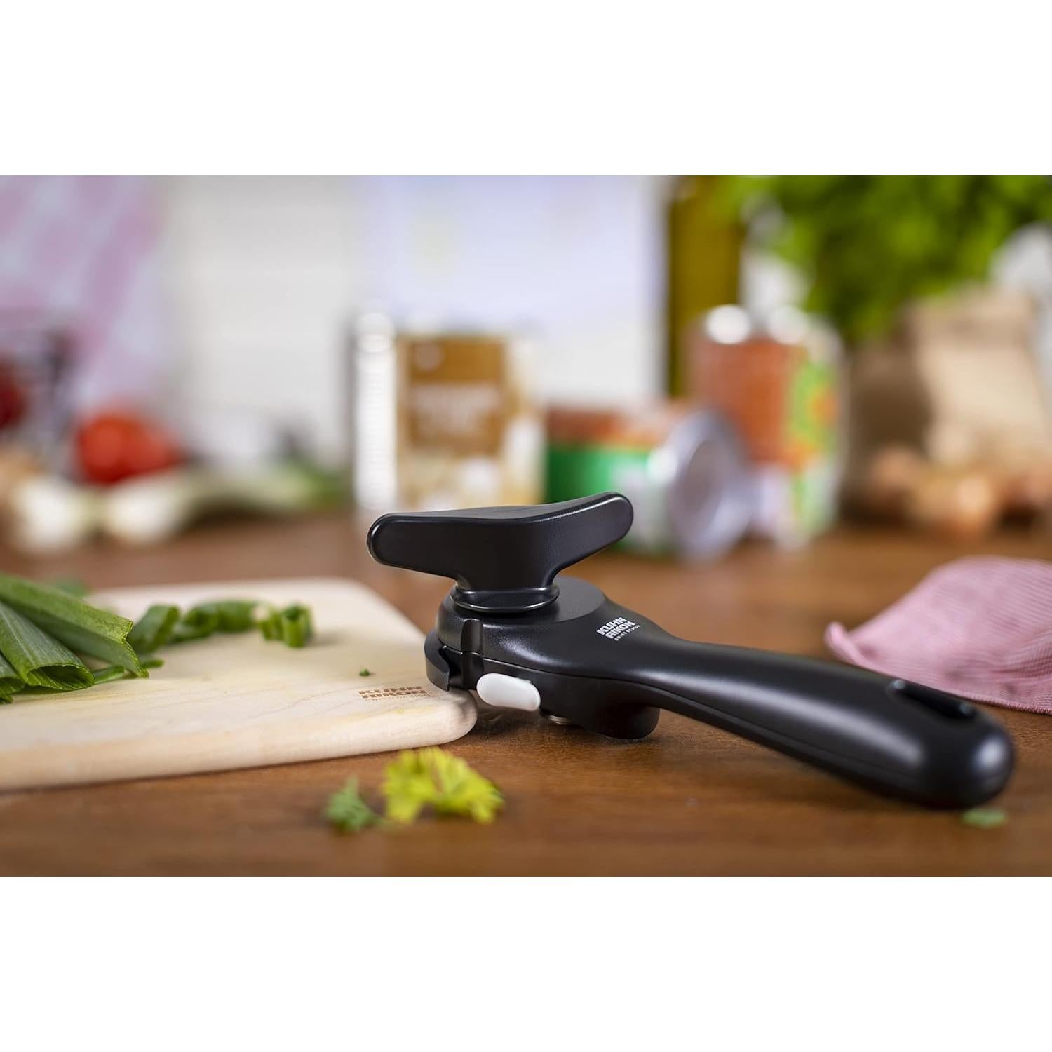 Abrelatas automático Kuhn Rikon Deluxe 18 cm Rojo y Plata