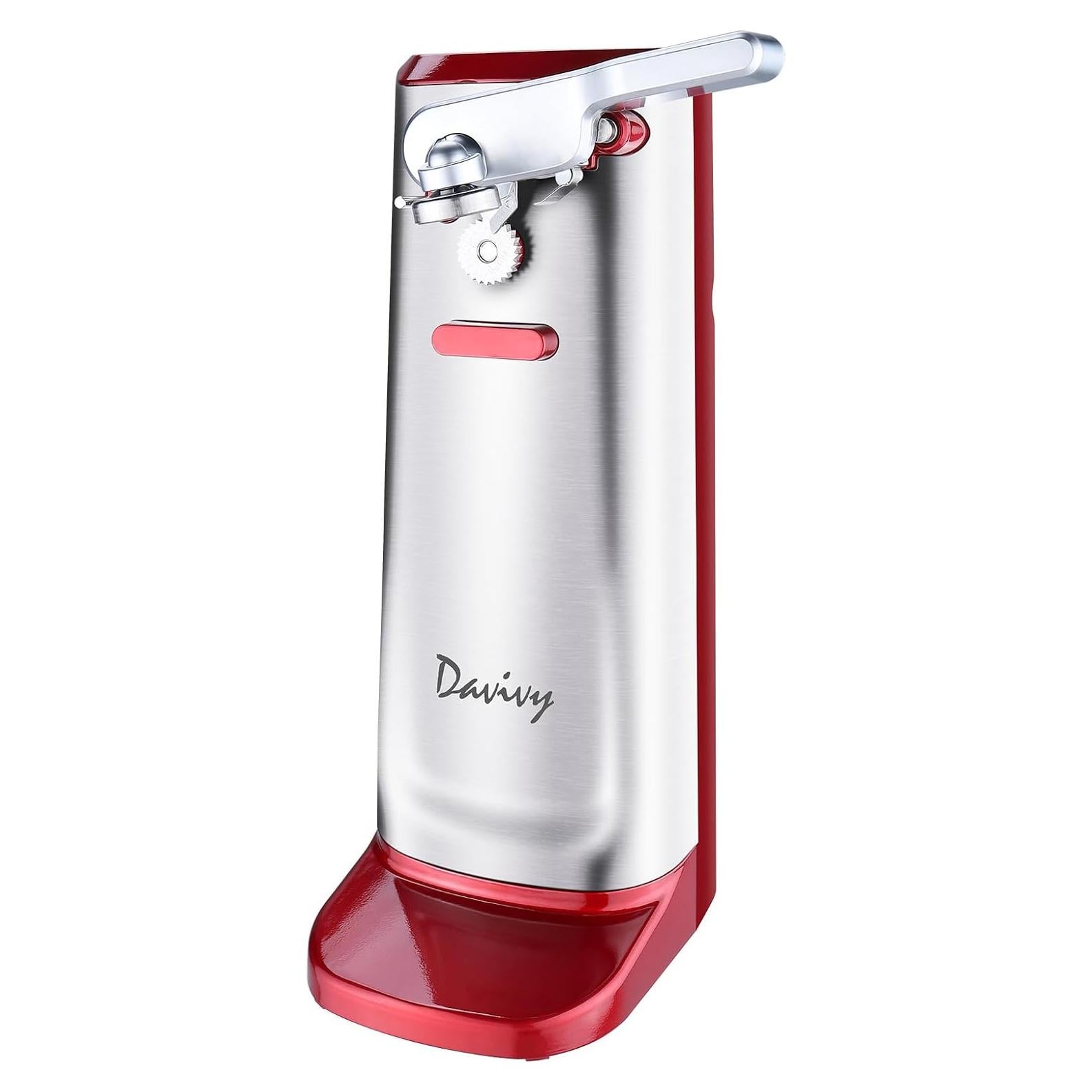 Abrelatas Eléctrico Davivy Acero Inoxidable Automático 1.1 kg