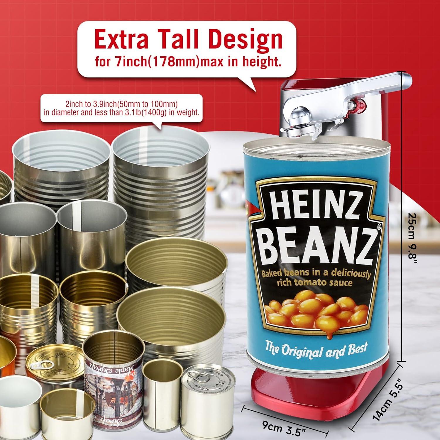 Abrelatas Eléctrico Davivy Acero Inoxidable Automático 1.1 kg