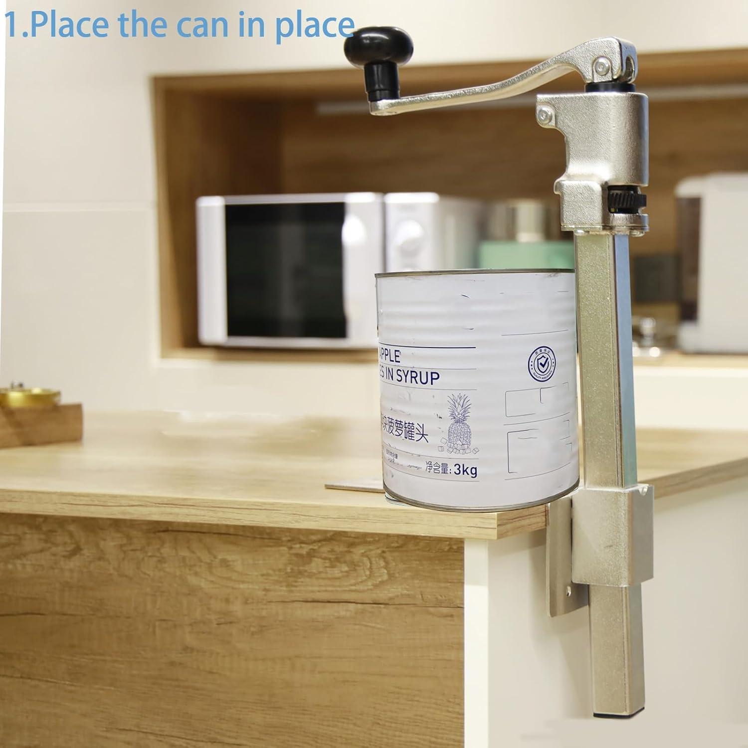 Abrelatas Comercial KSIFJRTO Acero Inoxidable 27.94 cm