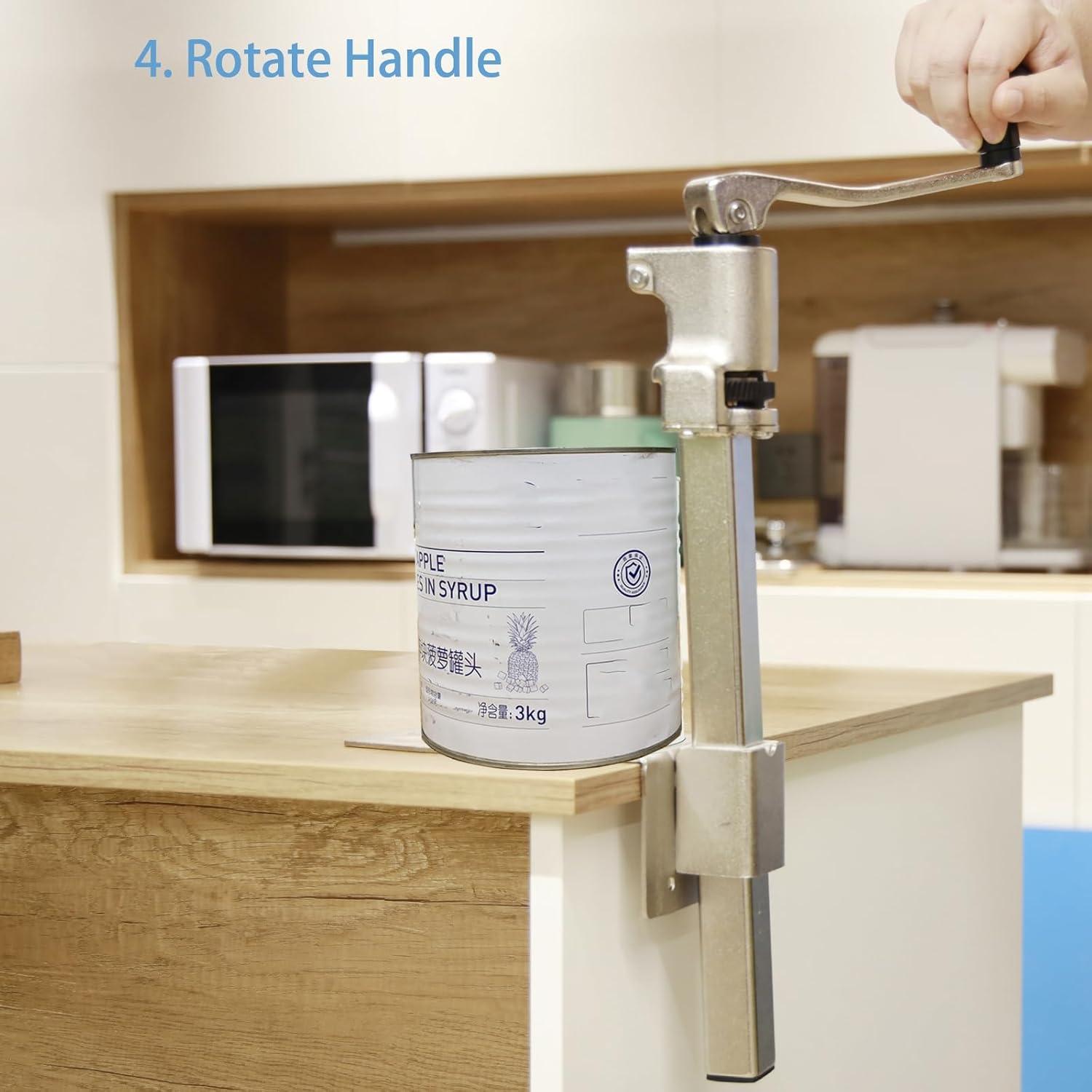 Abrelatas Comercial KSIFJRTO Acero Inoxidable 27.94 cm